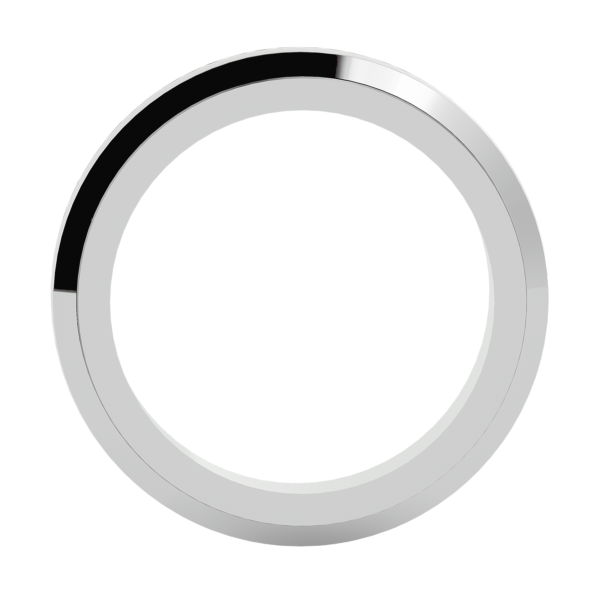 HOH Daniel Solid Gold Mens Wedding Band