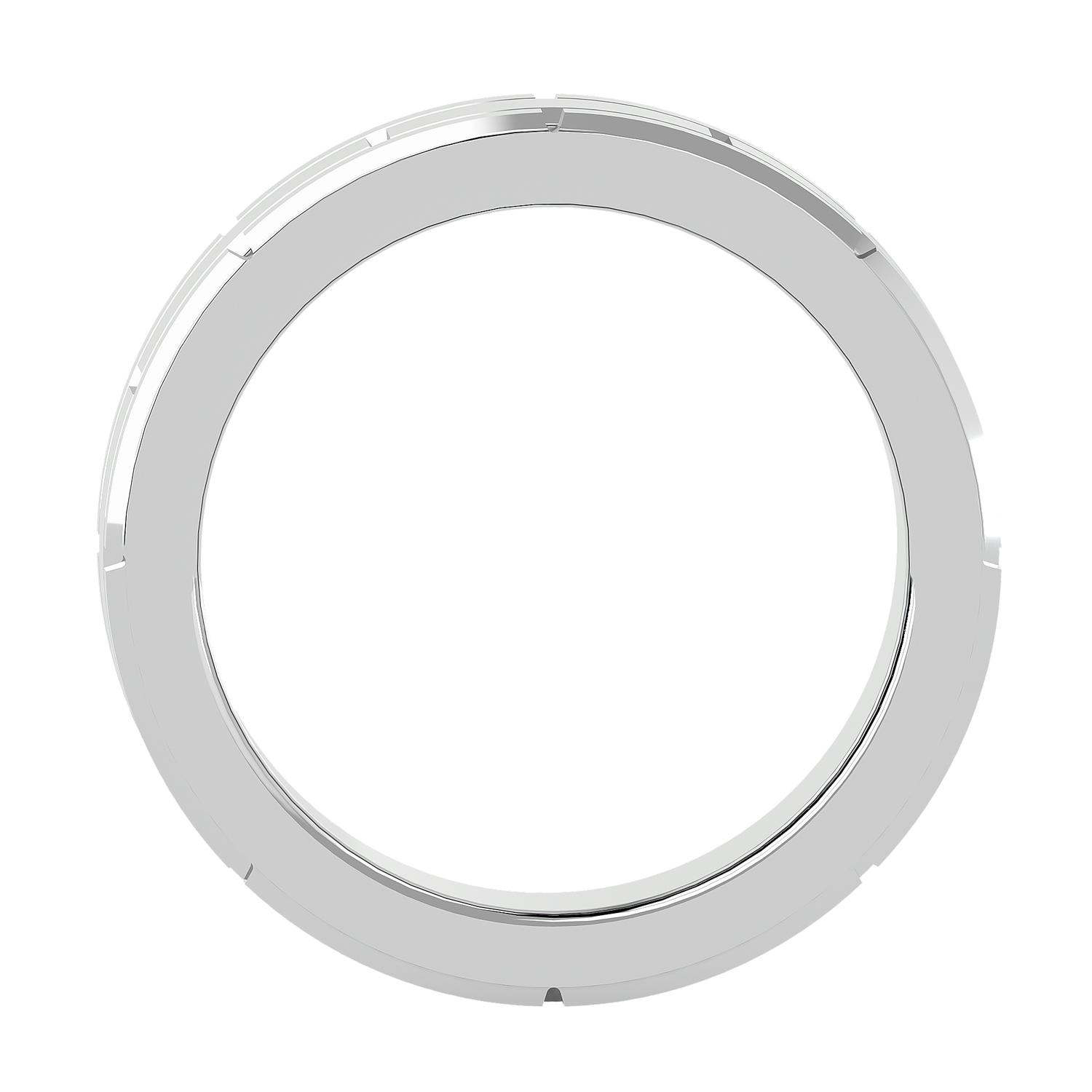 HOH Gabriel Solid Gold  Mens Wedding Band