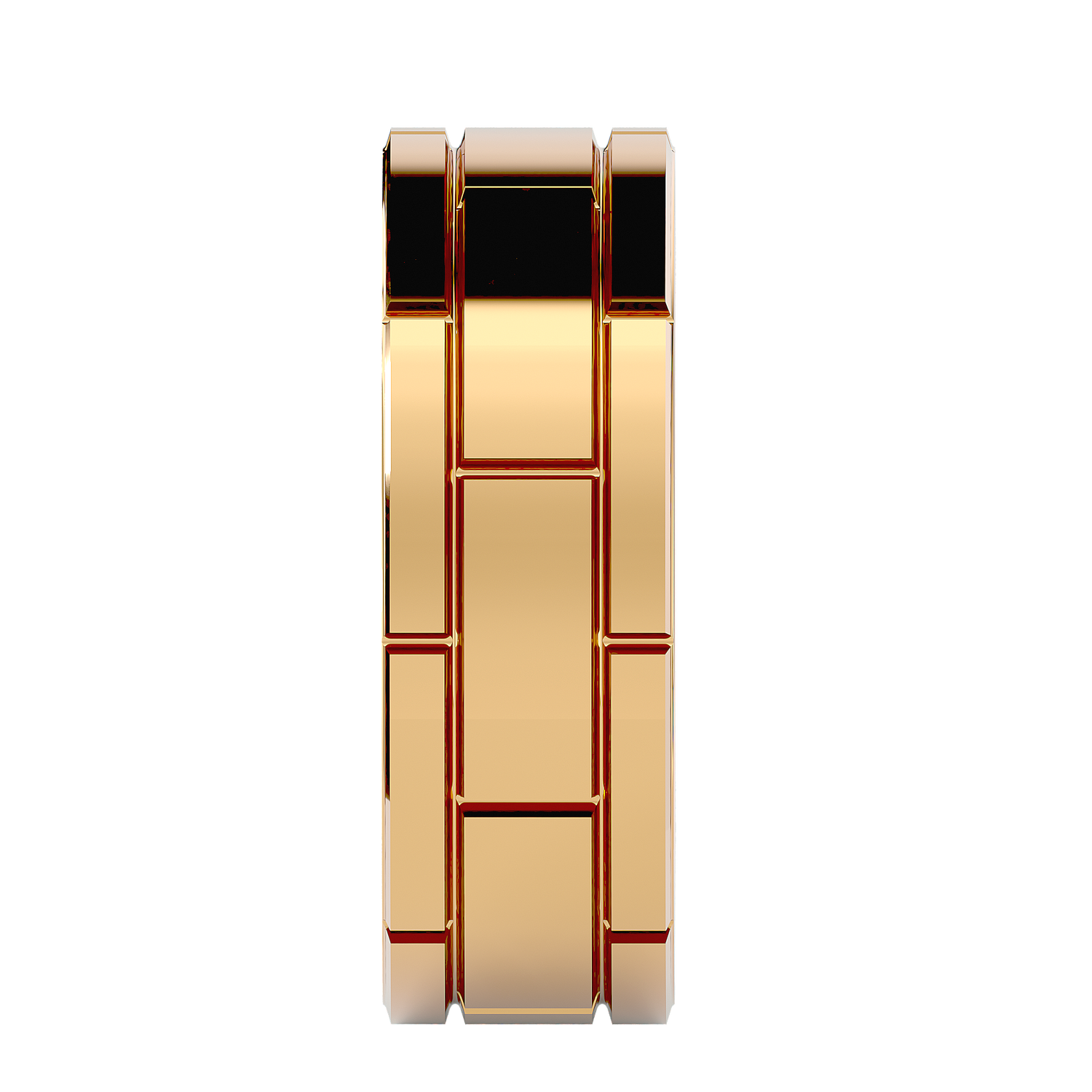 HOH Gabriel Solid Gold  Mens Wedding Band