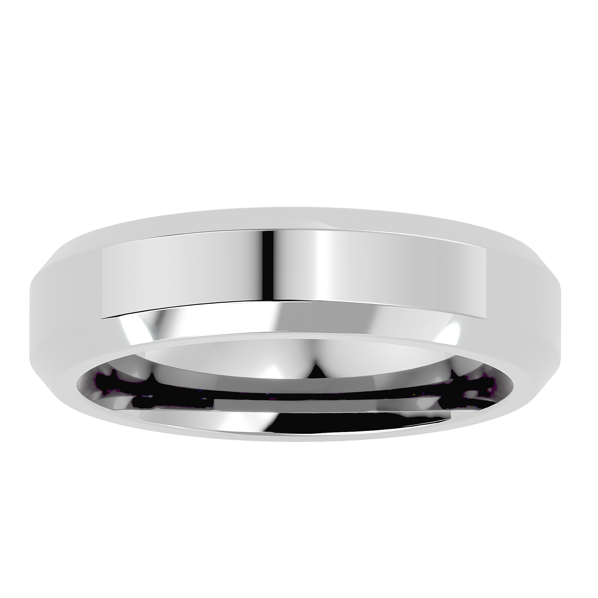 HOH Ivan Solid Gold Mens Wedding Band