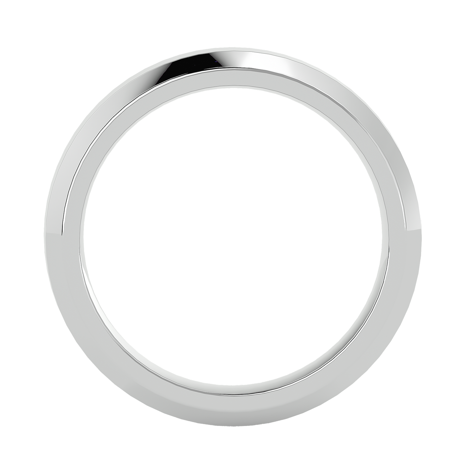 HOH Ivan Solid Gold  Mens Wedding Band
