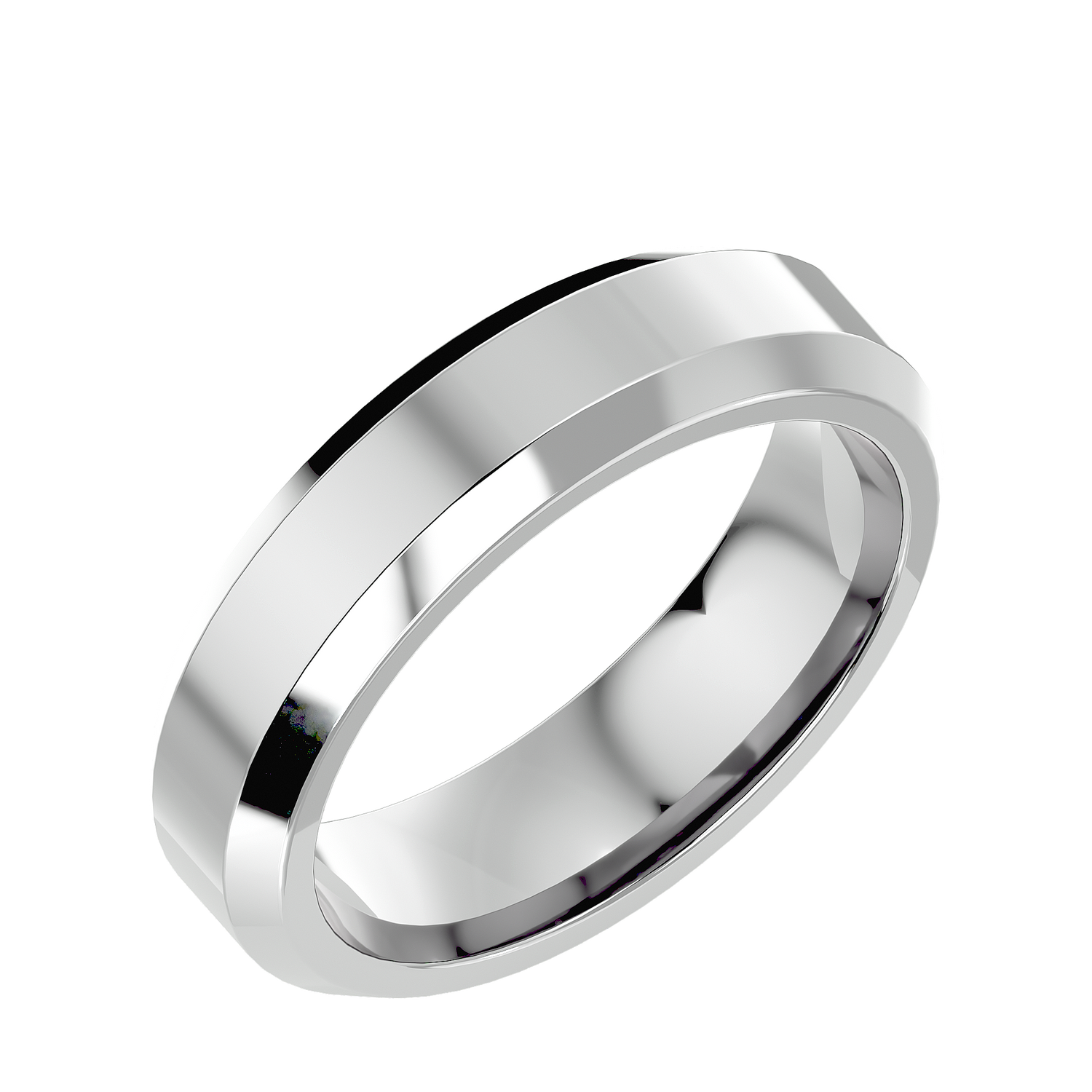 HOH Ivan Solid Gold  Mens Wedding Band