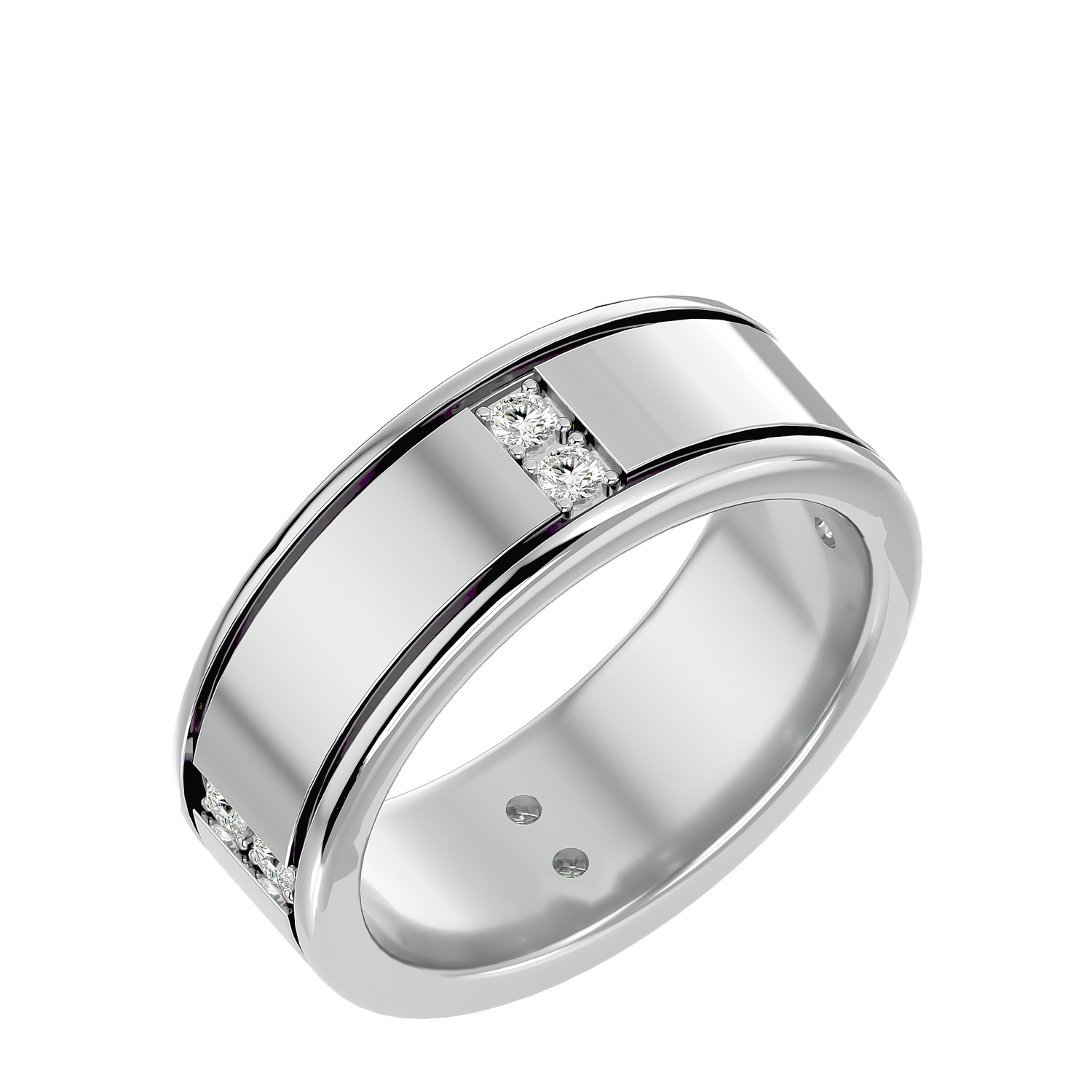 HOH Benjamin Diamond Mens Rings