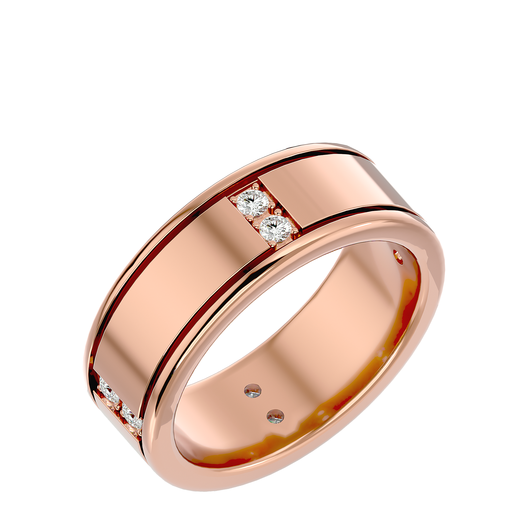 HOH Benjamin Diamond Mens Rings