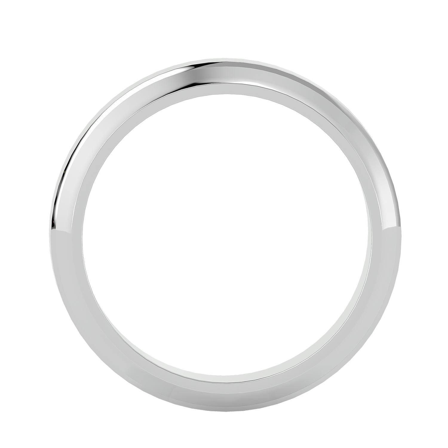 HOH Hudson Solid Gold  Mens Wedding Band