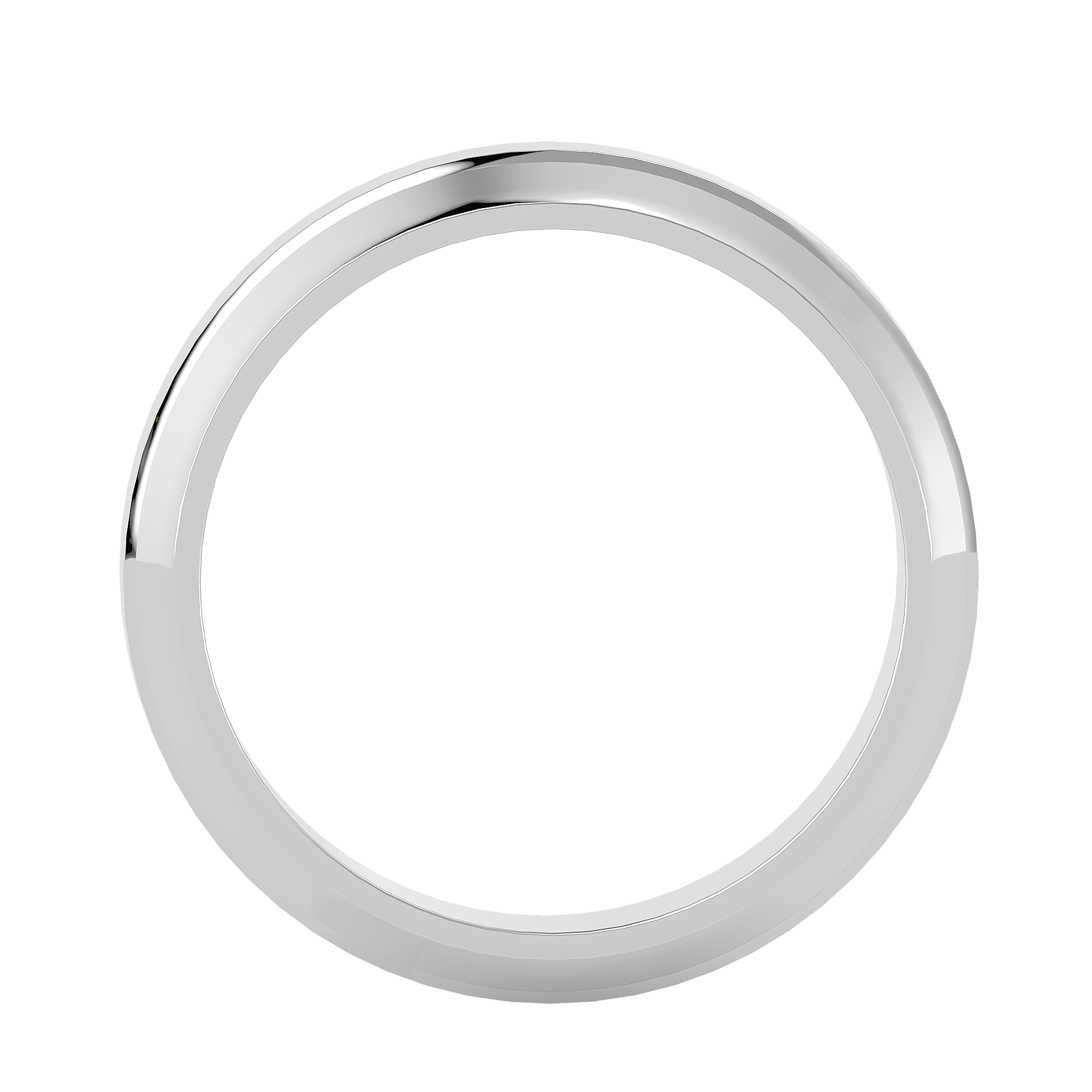 HOH Hudson Solid Gold Mens Wedding Band
