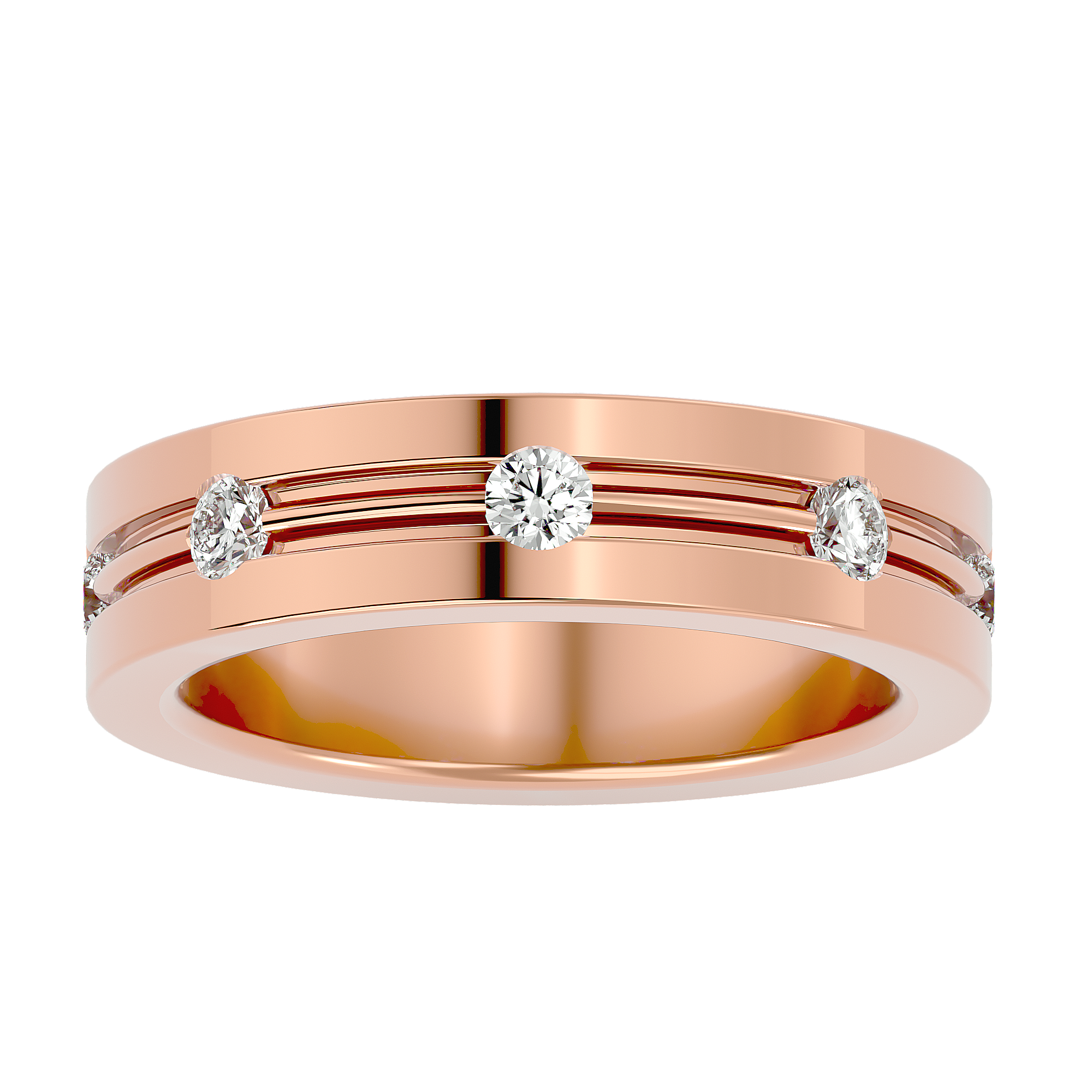 HOH Alex Diamond Mens Rings