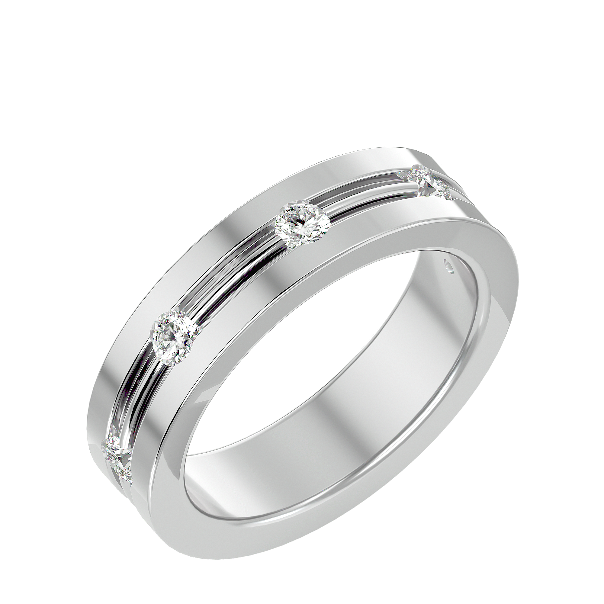 HOH Alex Diamond Mens Rings