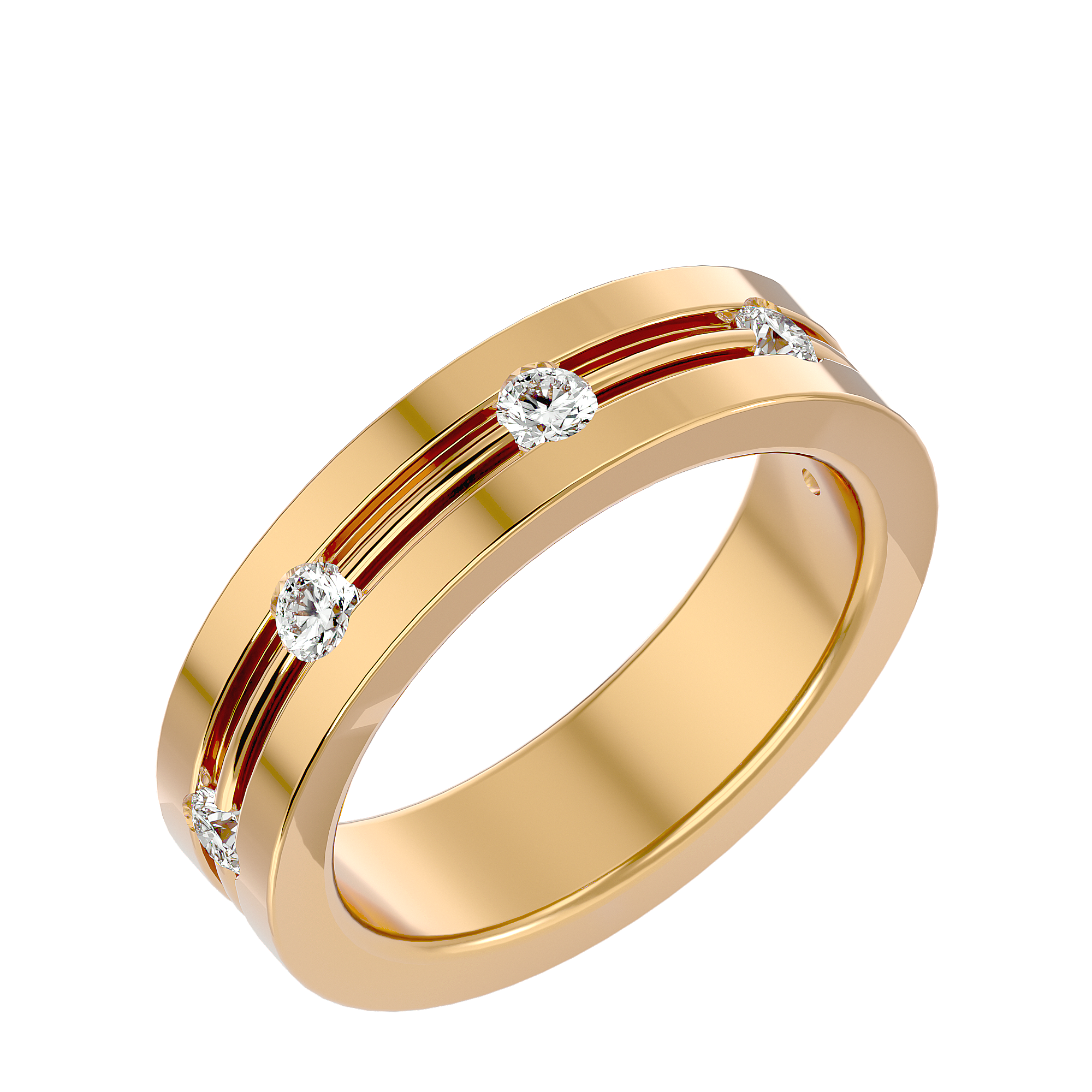 HOH Alex Diamond Mens Rings