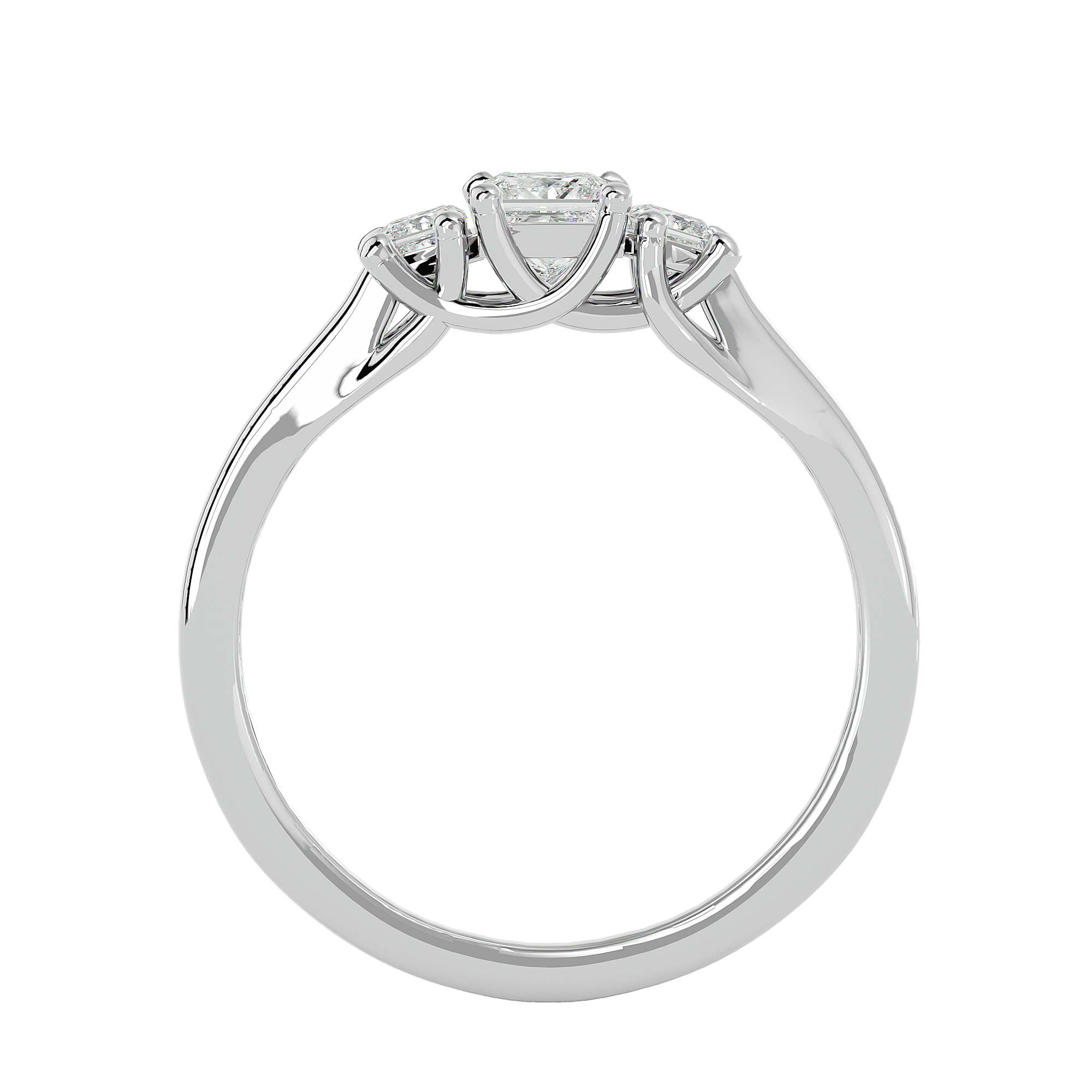 HOH Ella Diamond Three Stone Ring