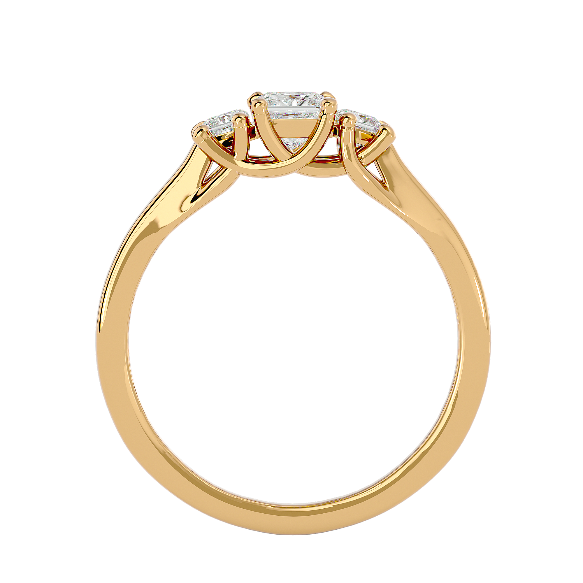 HOH Ella Diamond Three Stone Ring