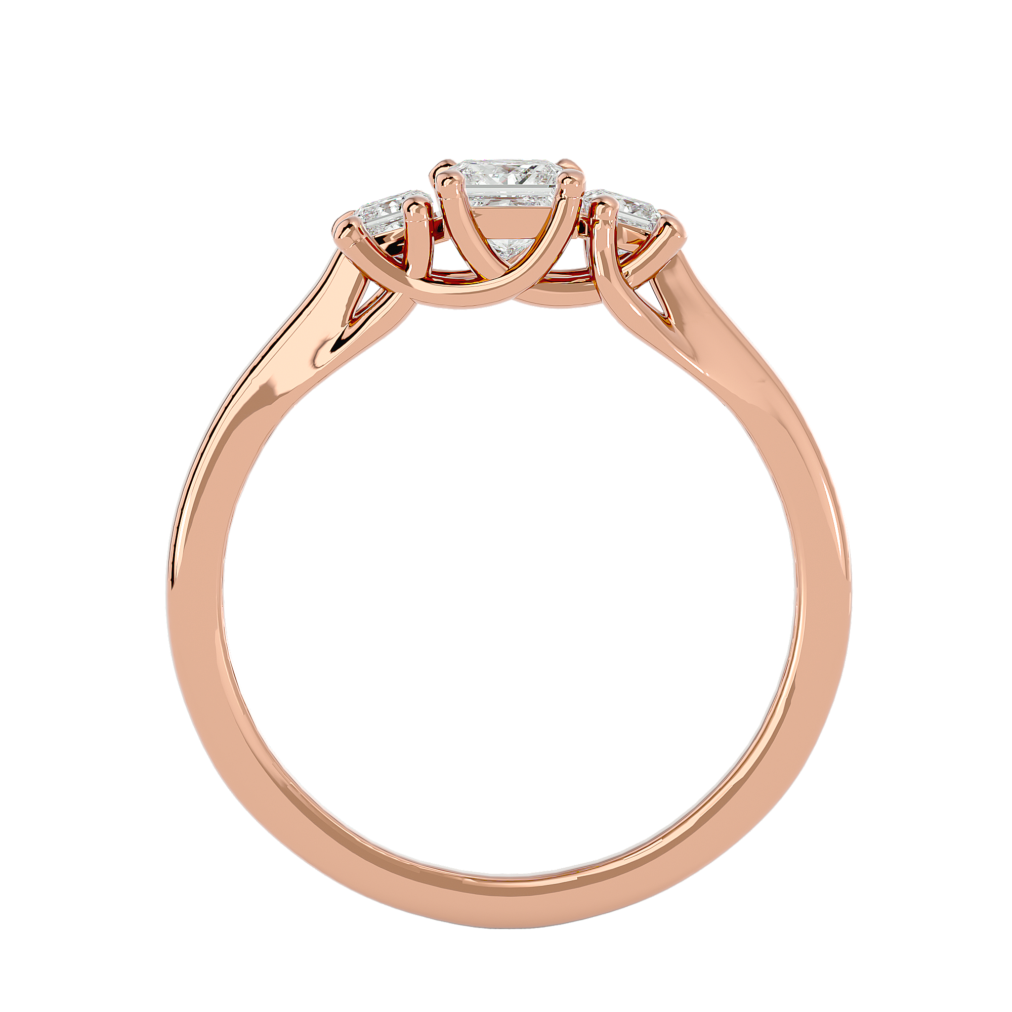HOH Ella Diamond Three Stone Ring