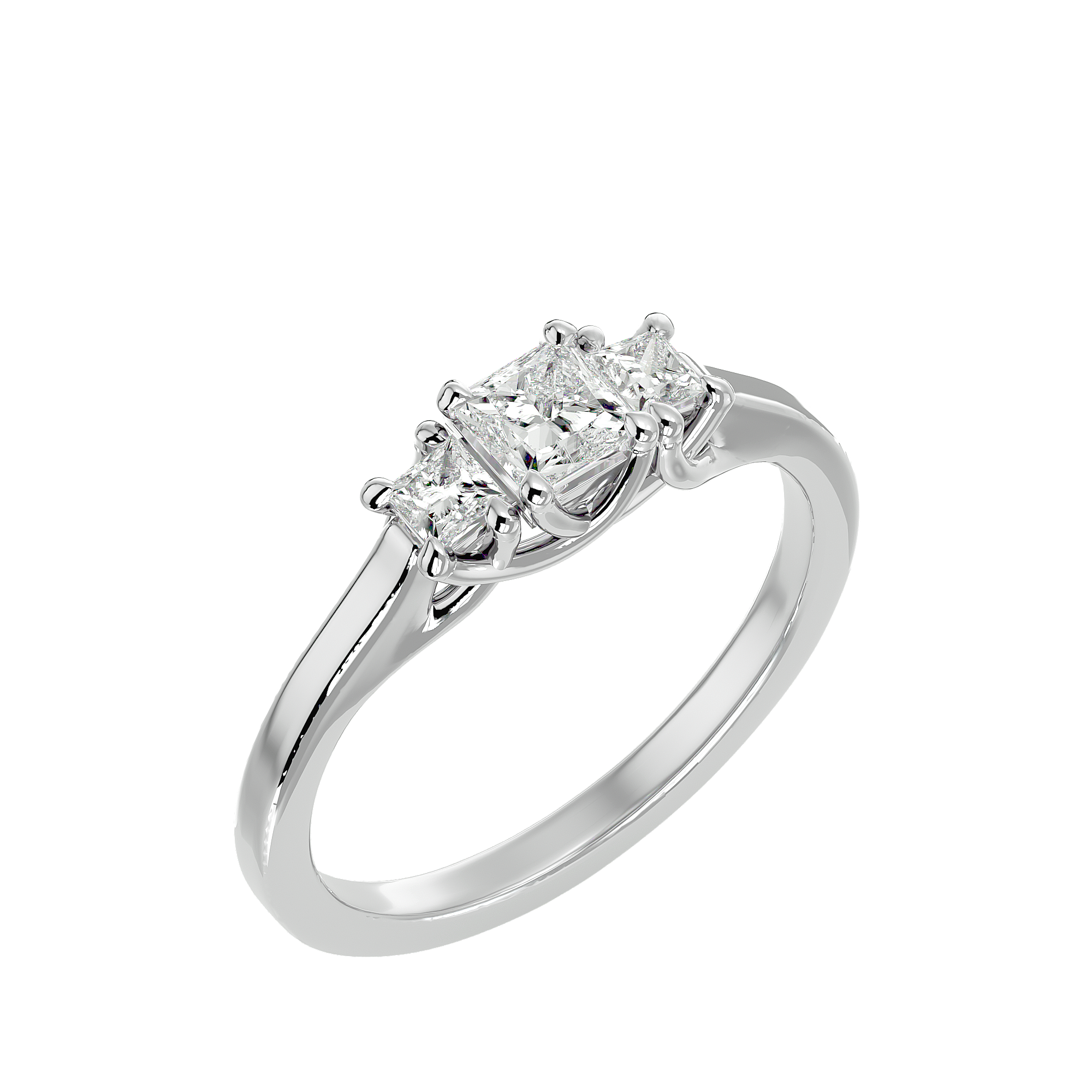 HOH Ella Diamond Three Stone Ring