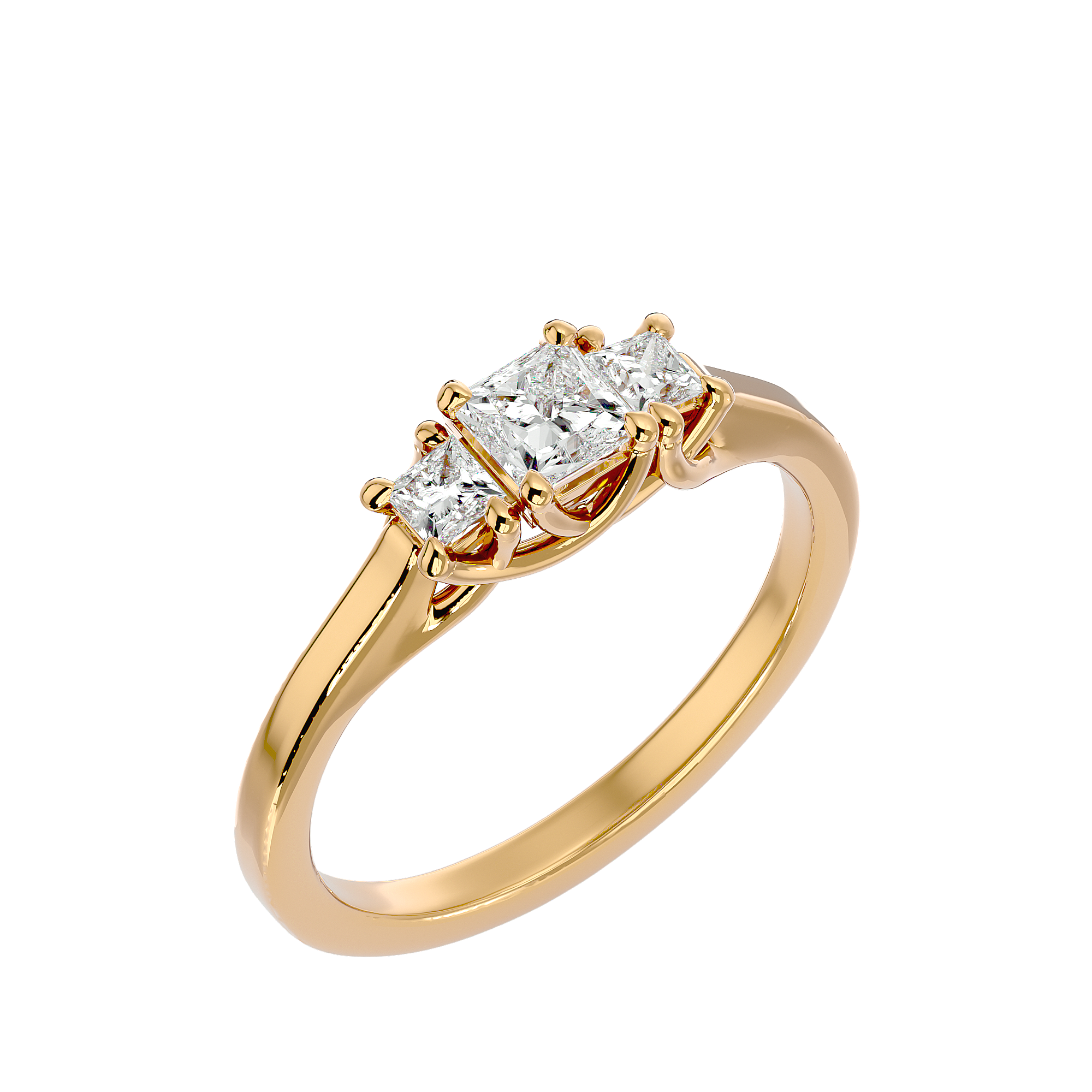 HOH Ella Diamond Three Stone Ring