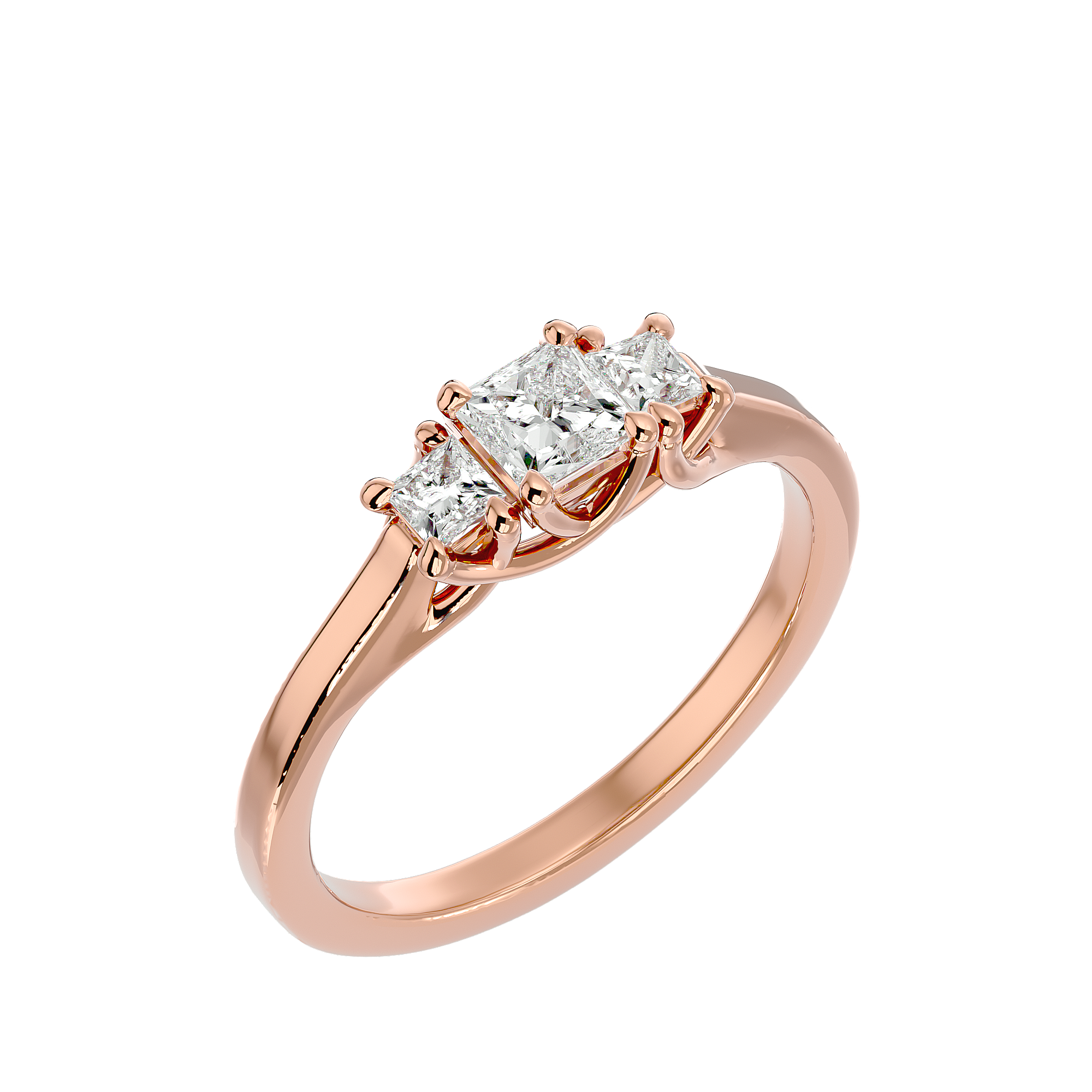 HOH Ella Diamond Three Stone Ring