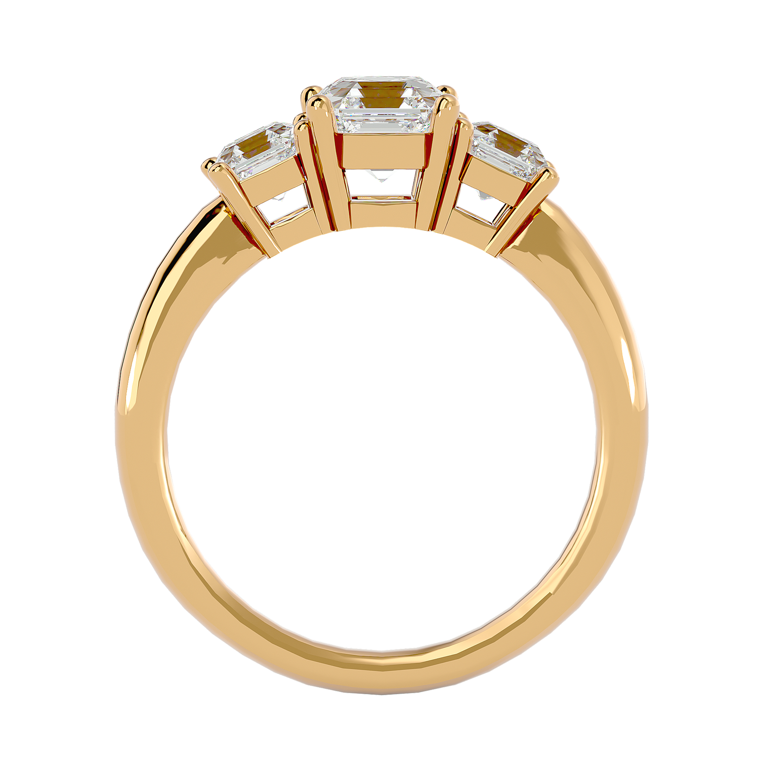 HOH Alyssa Diamond Three Stone Ring