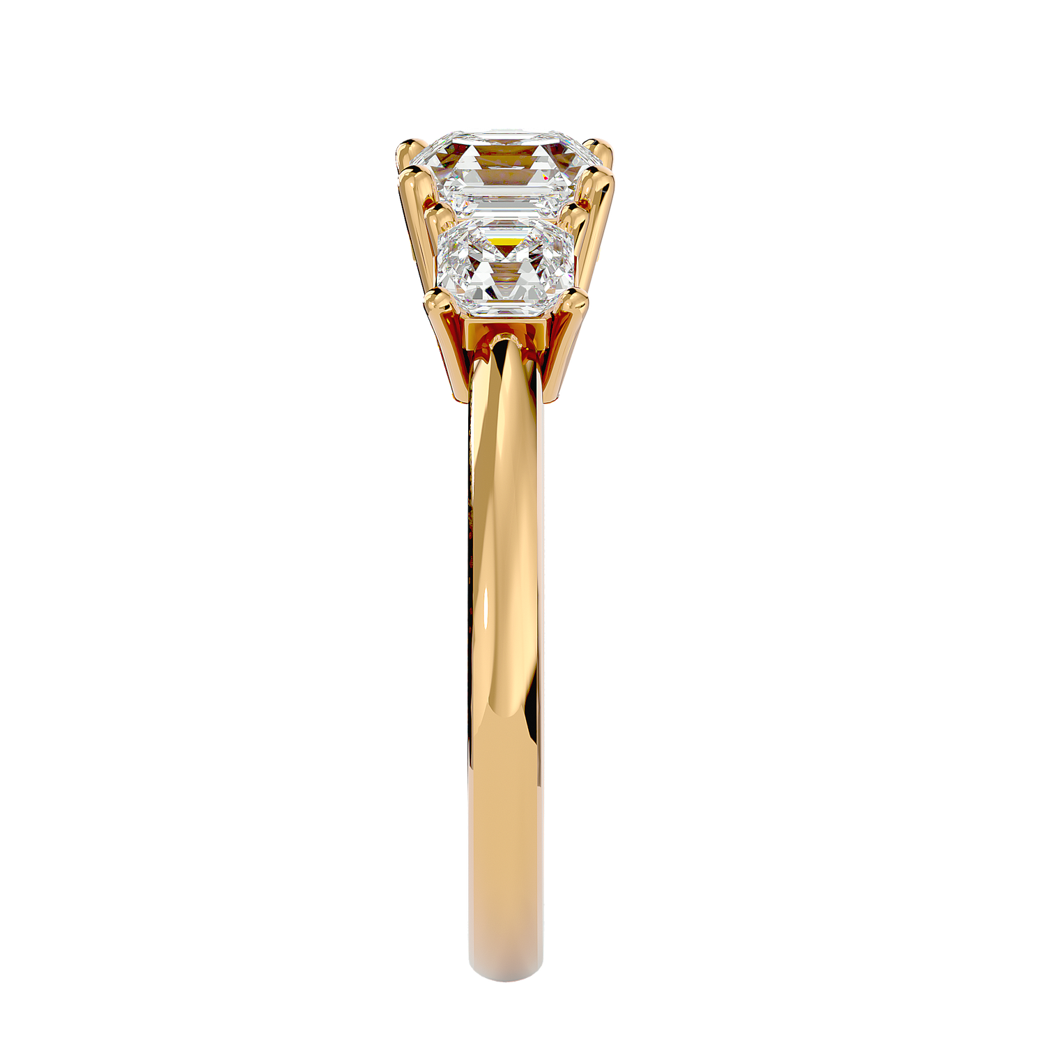 HOH Alyssa Diamond Three Stone Ring