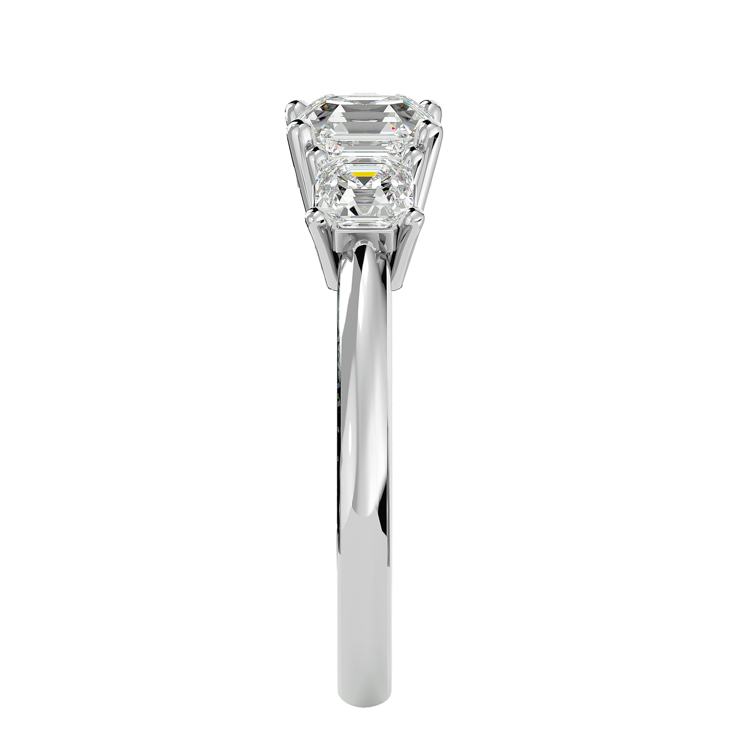 HOH Alyssa Diamond Three Stone Ring