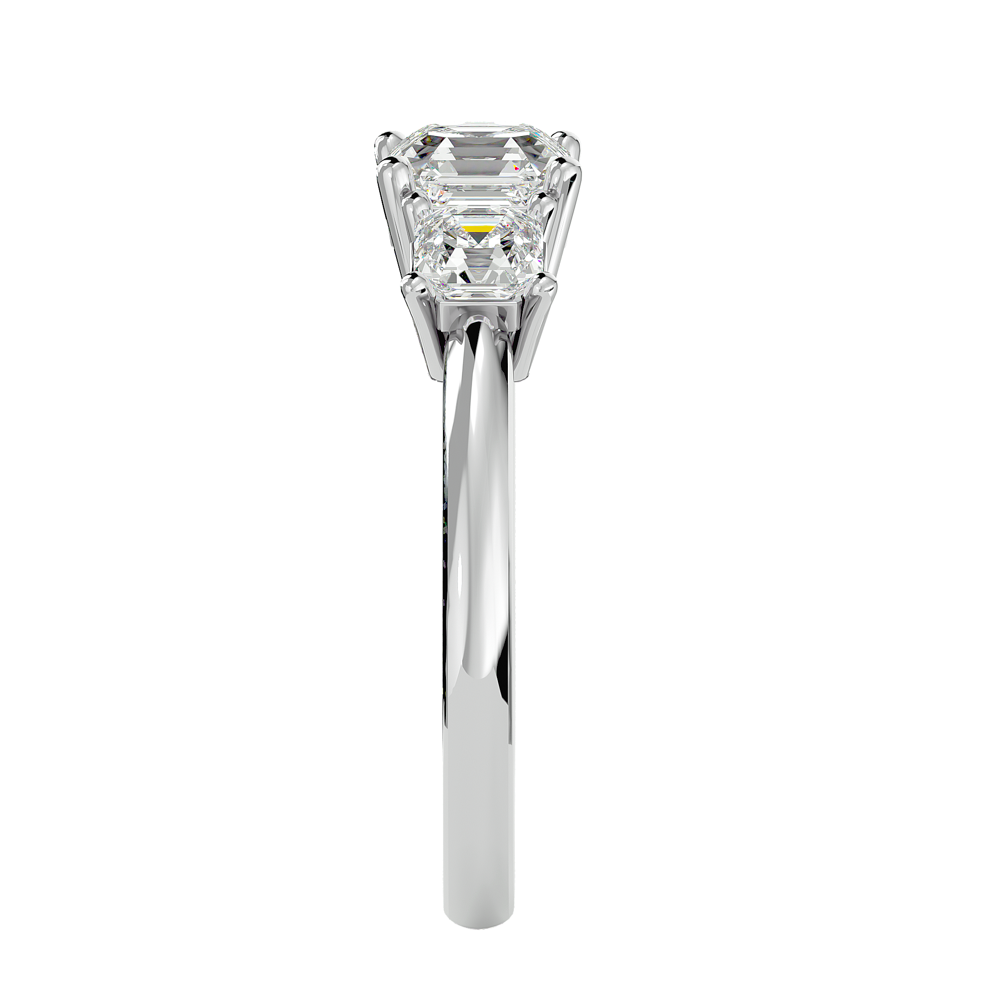 HOH Alyssa Diamond Three Stone Ring