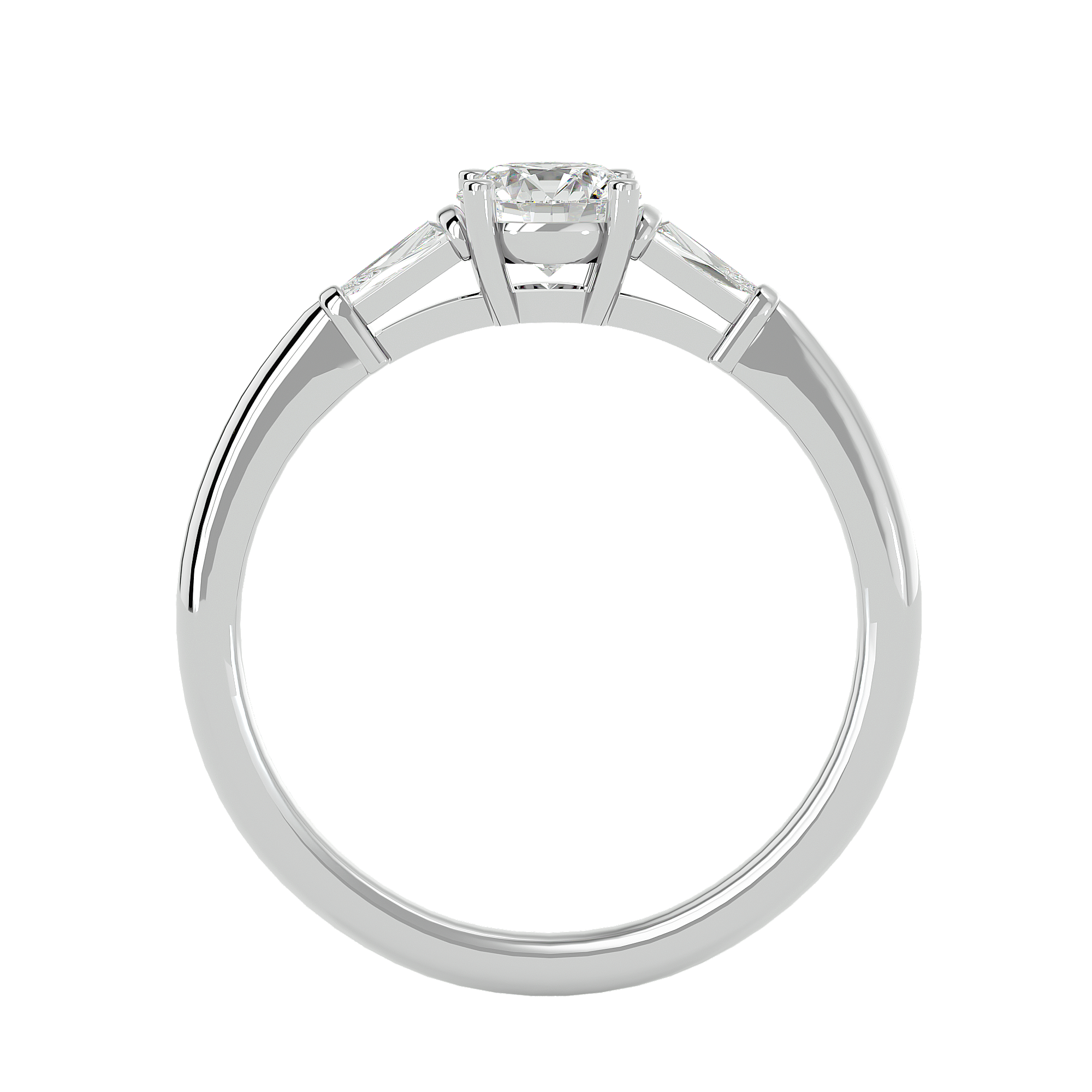 HOH Mason Diamond Three Stone Ring