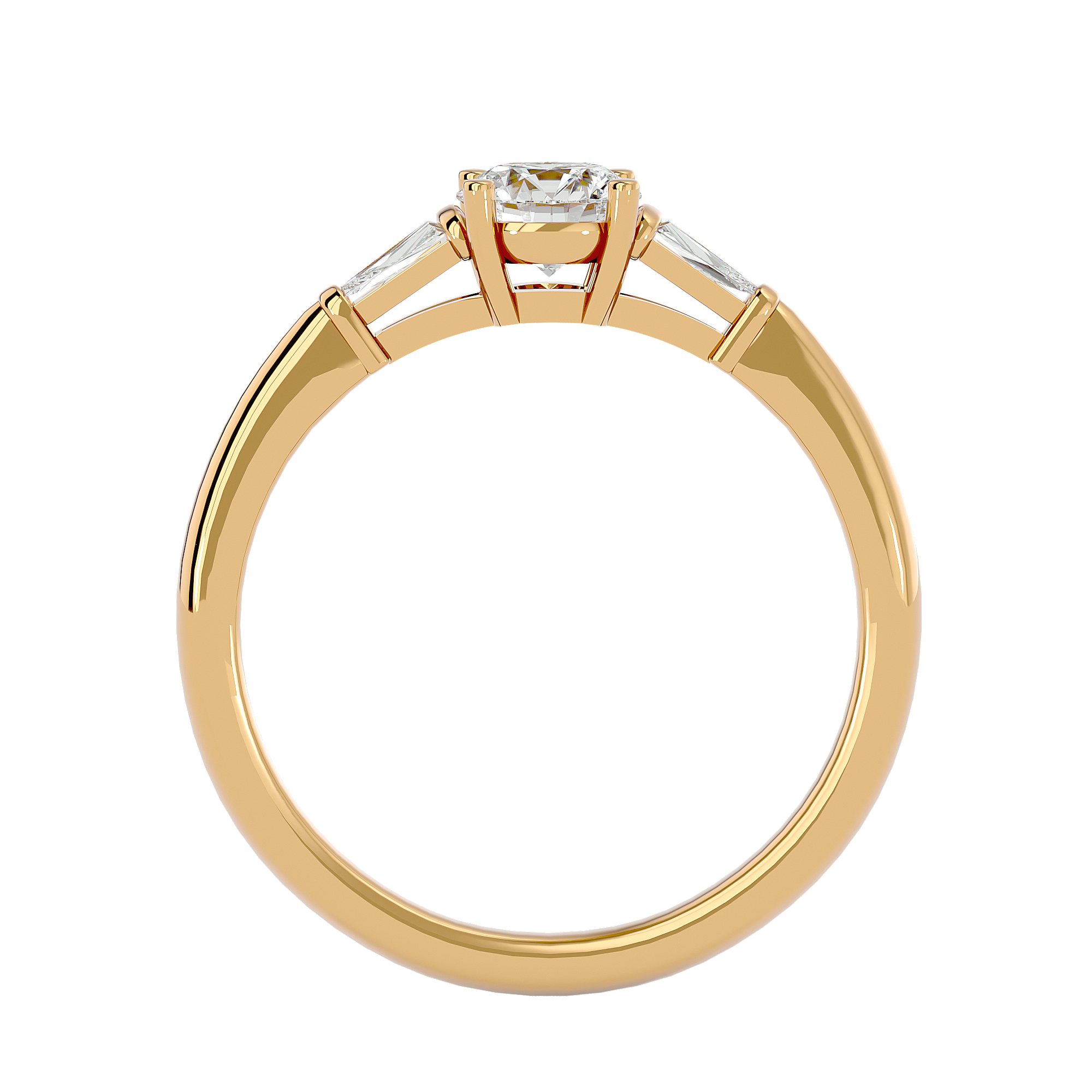 HOH Mason Diamond Three Stone Ring