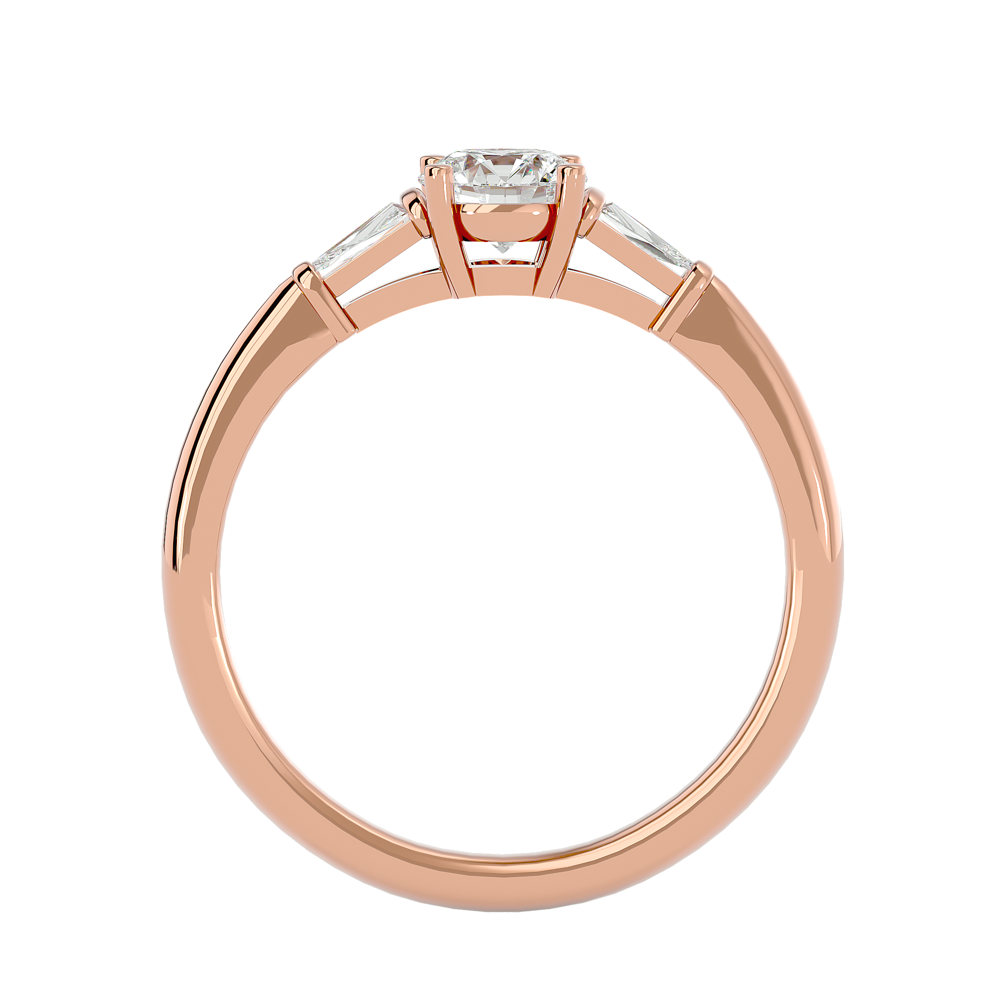 HOH Mason Diamond Three Stone Ring