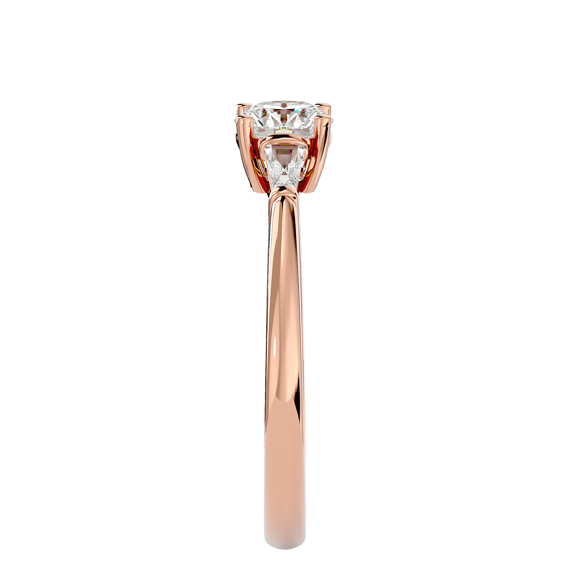 HOH Mason Diamond Three Stone Ring