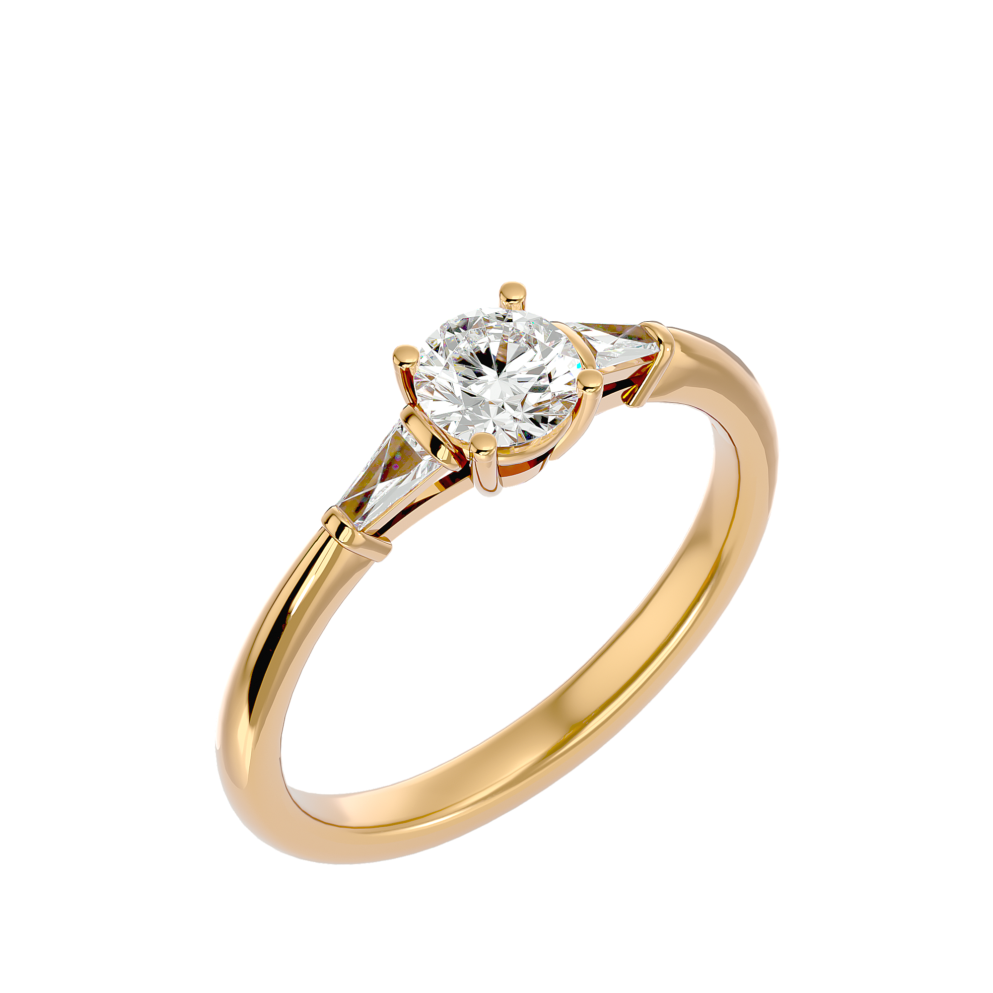HOH Mason Diamond Three Stone Ring