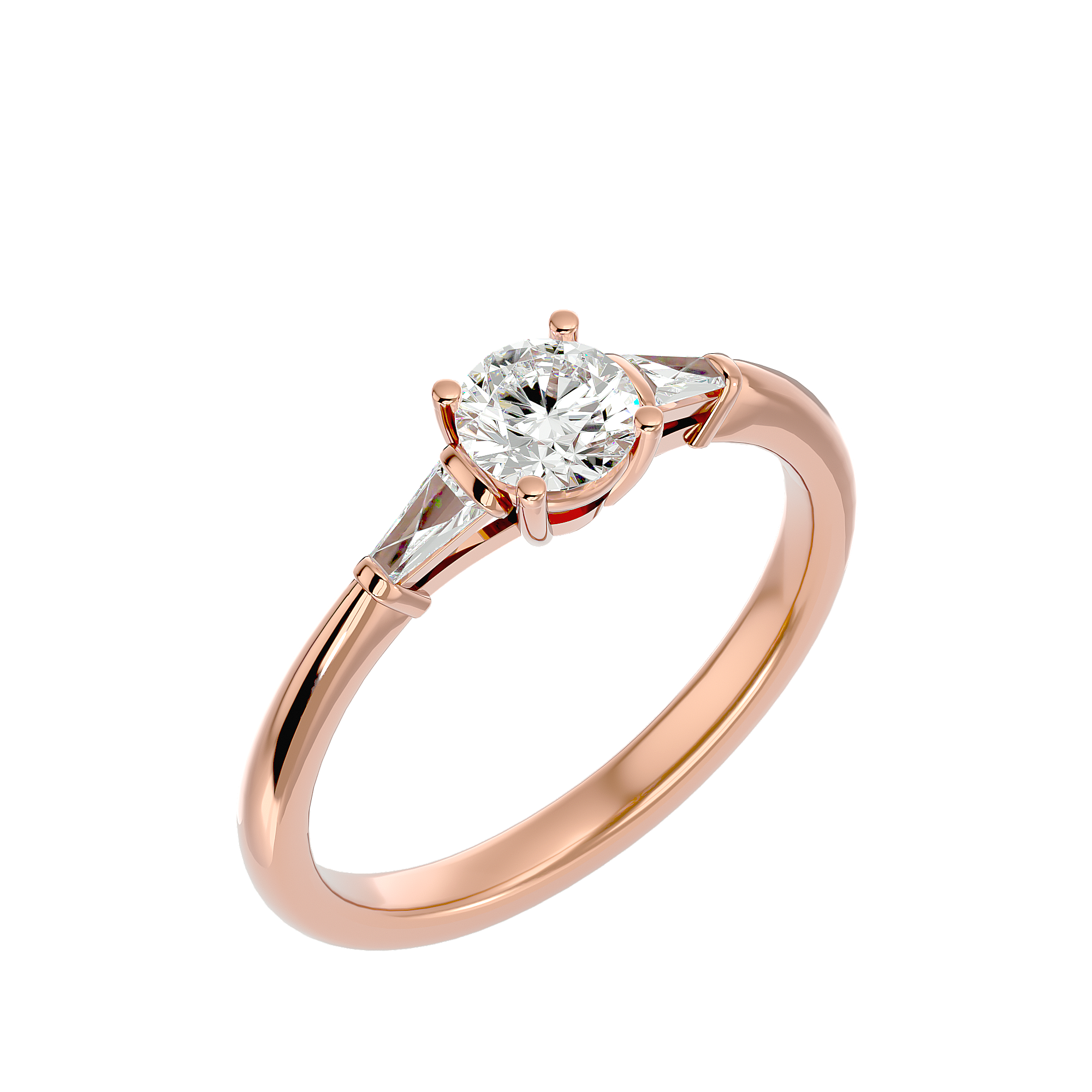 HOH Mason Diamond Three Stone Ring