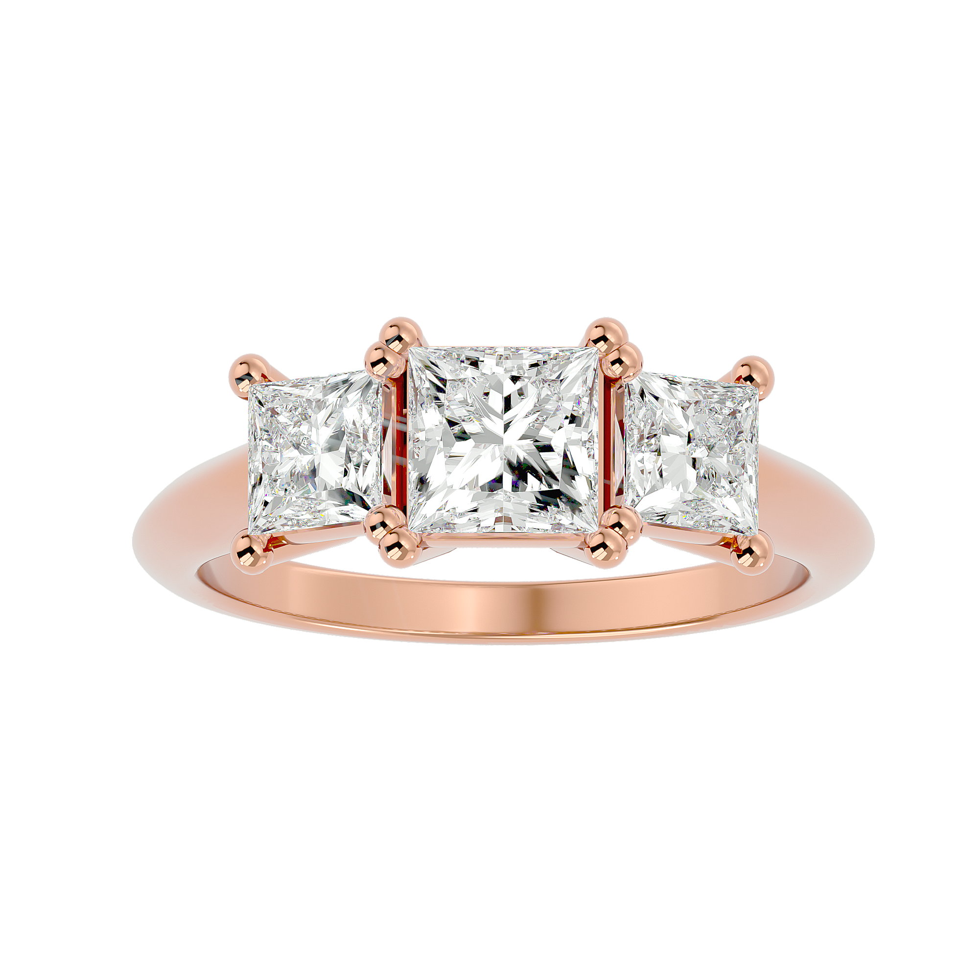 HOH Rumi Diamond Three Stone Ring