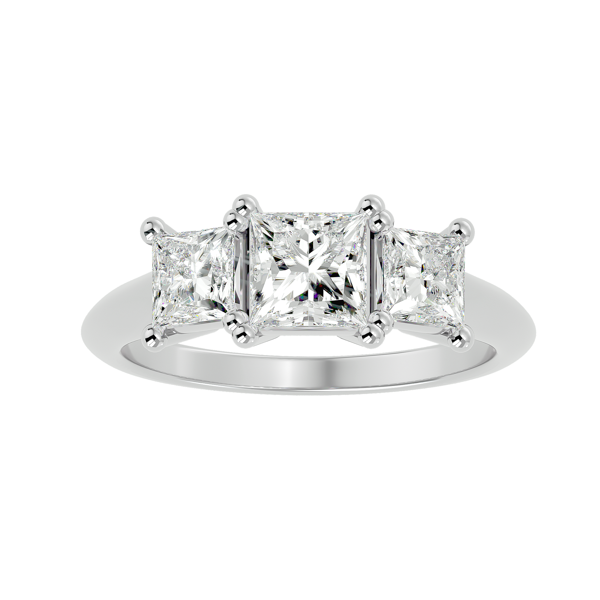 HOH Rumi Diamond Three Stone Ring