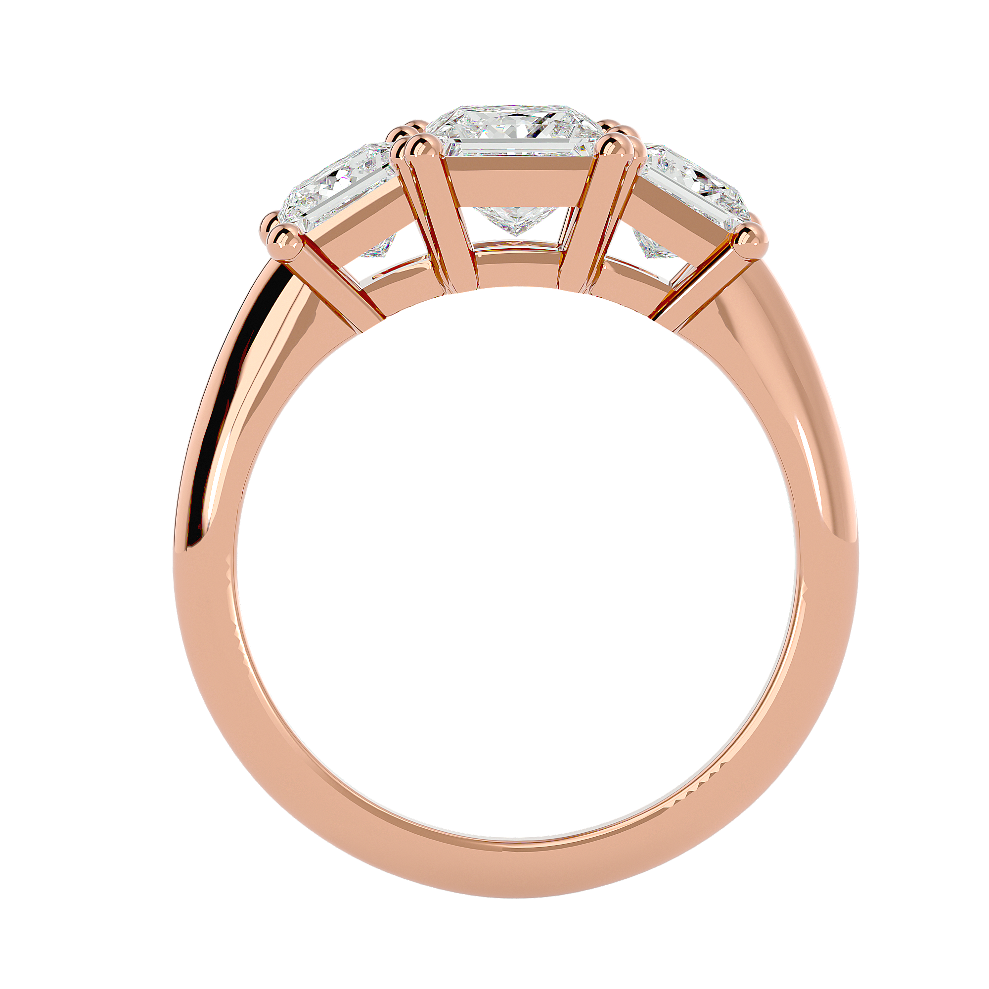 HOH Rumi Diamond Three Stone Ring