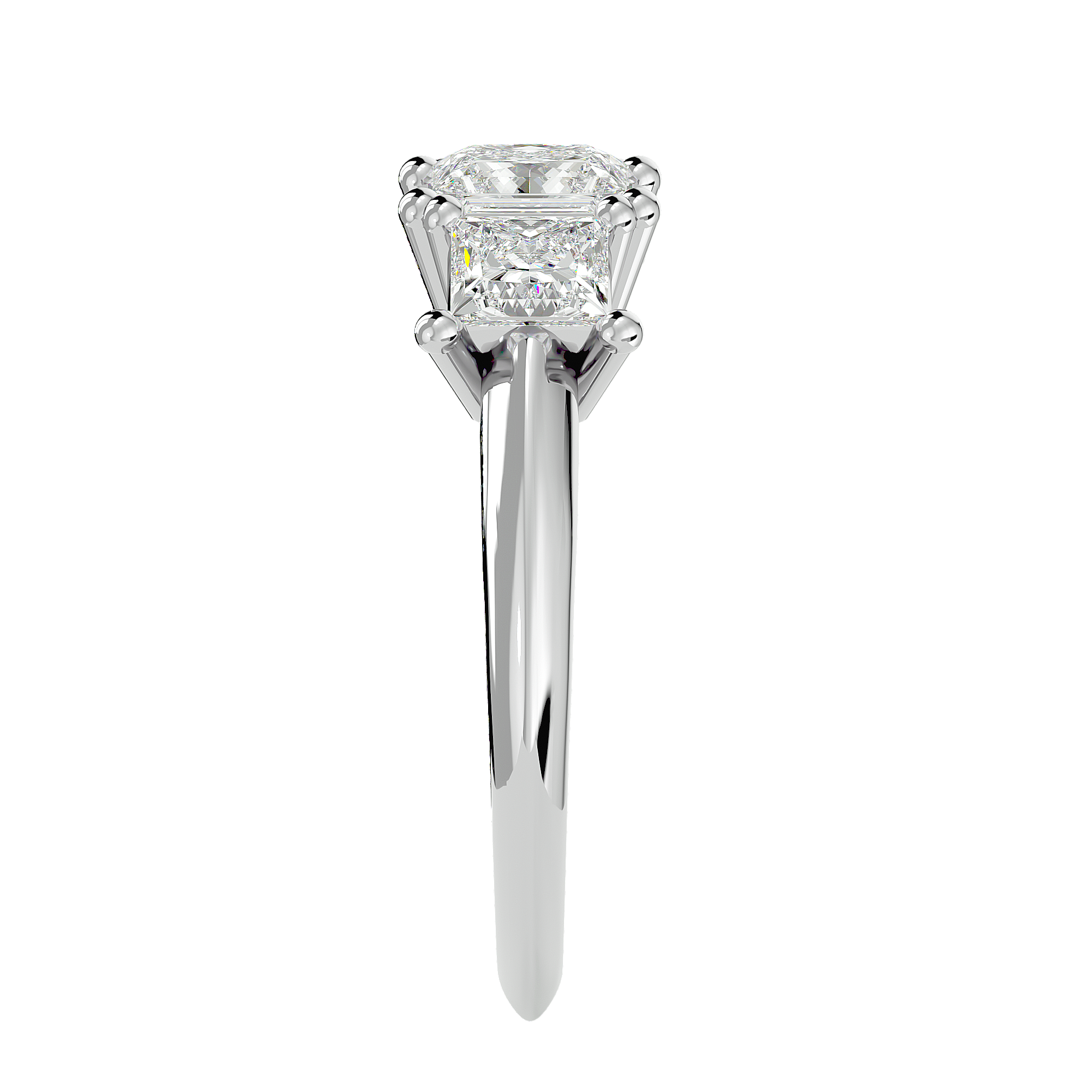 HOH Rumi Diamond Three Stone Ring