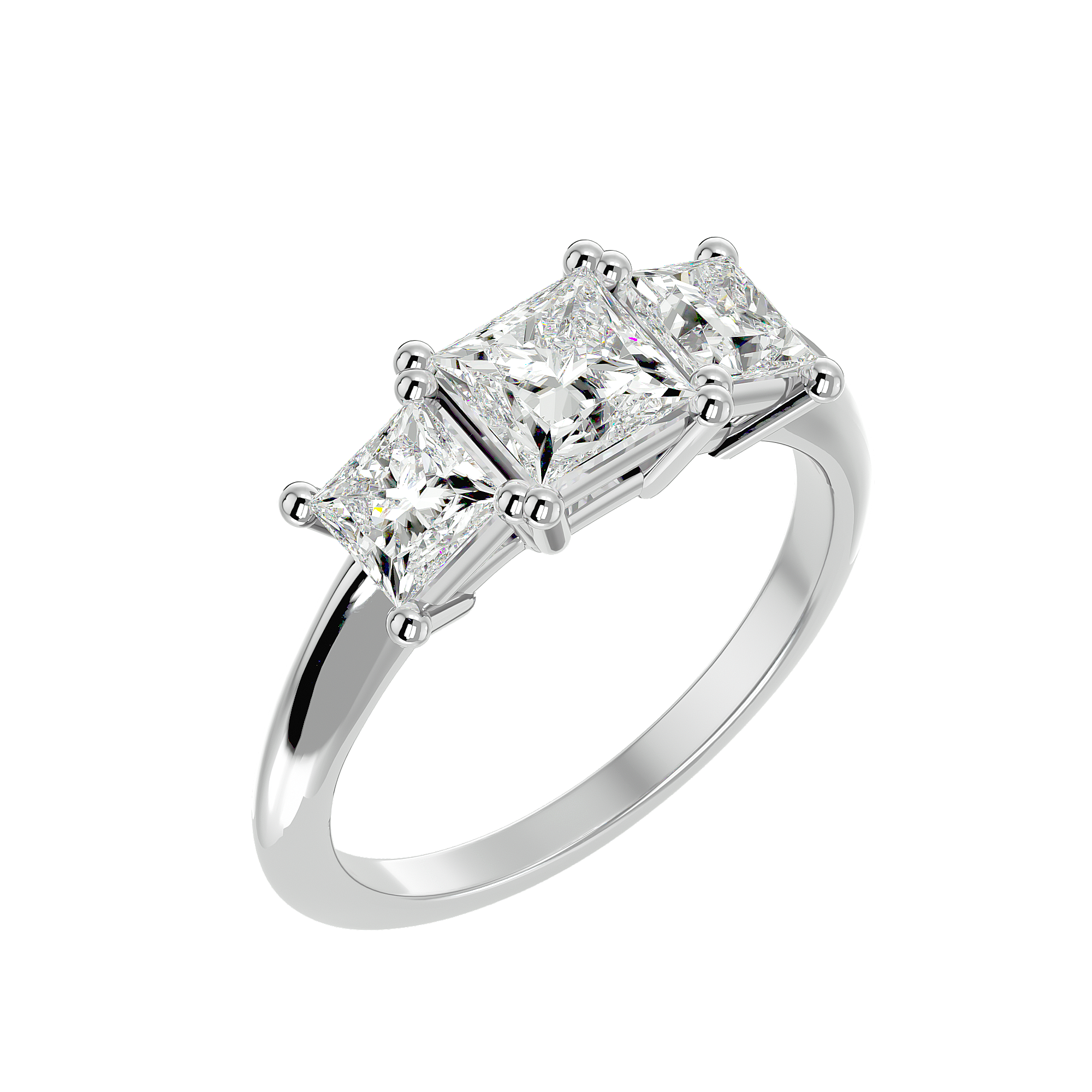HOH Rumi Diamond Three Stone Ring