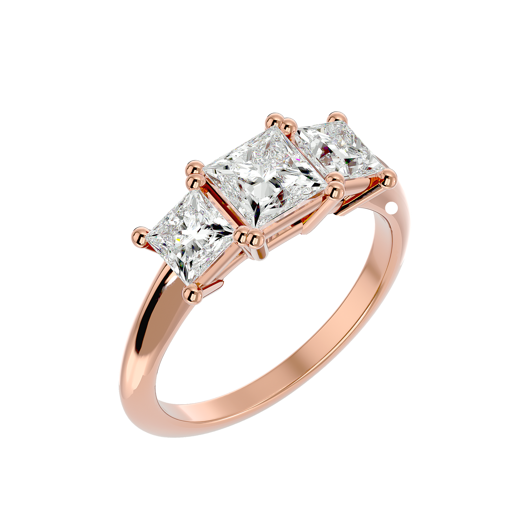 HOH Rumi Diamond Three Stone Ring
