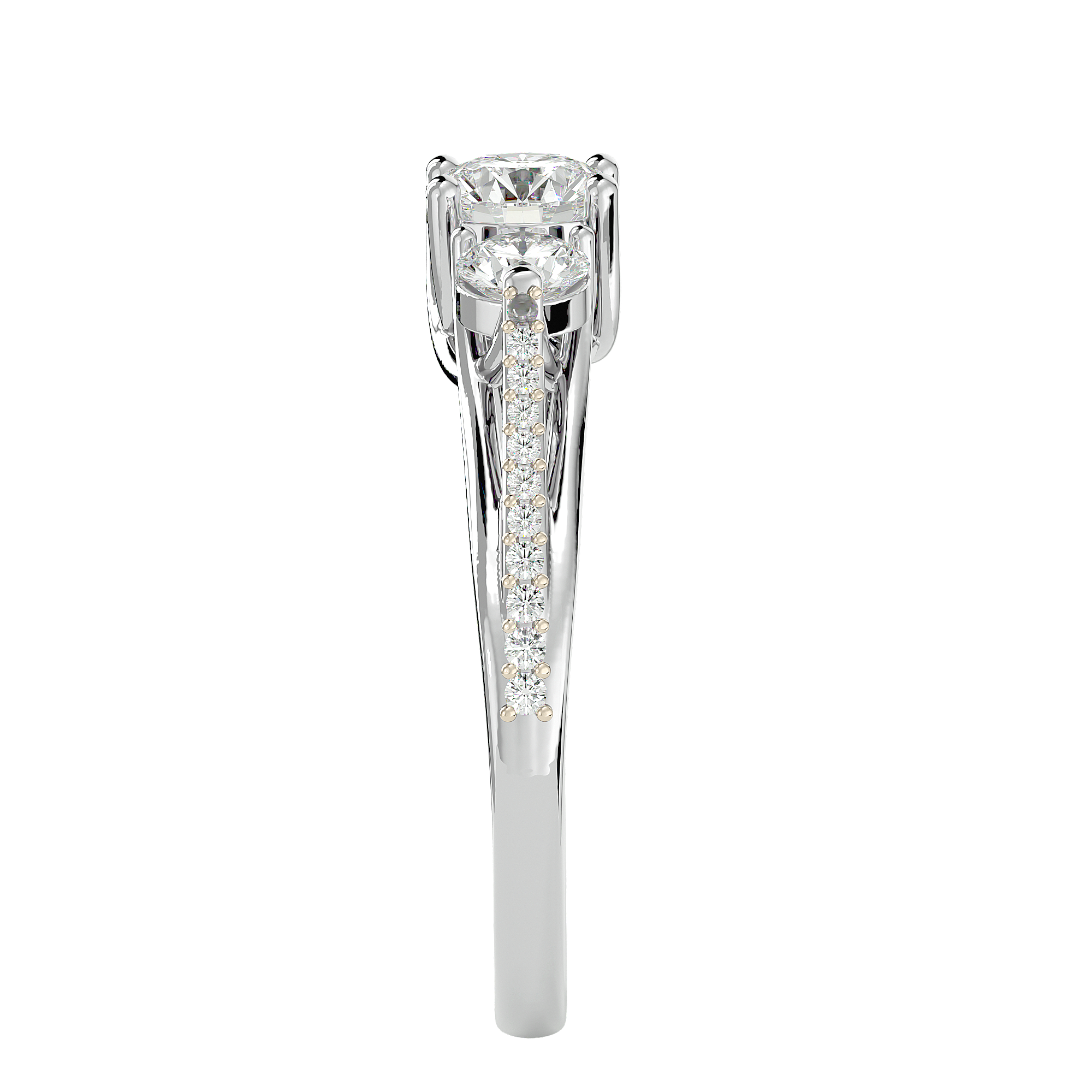 HOH Stella Diamond Three Stone Ring