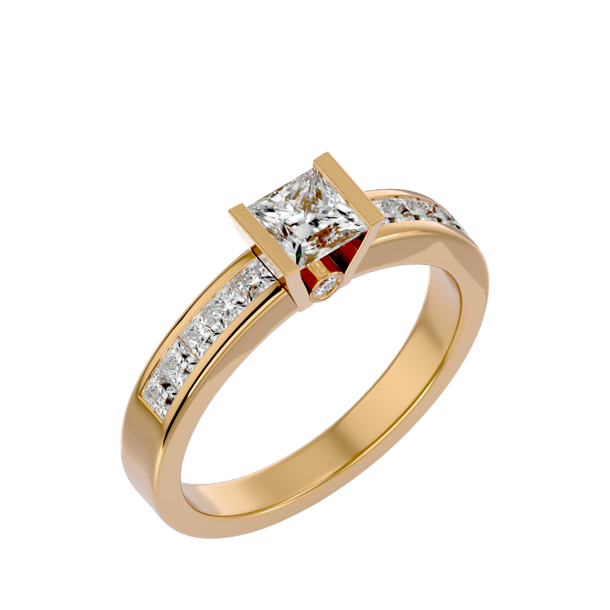 HOH Hanson Diamond Solitaire Ring