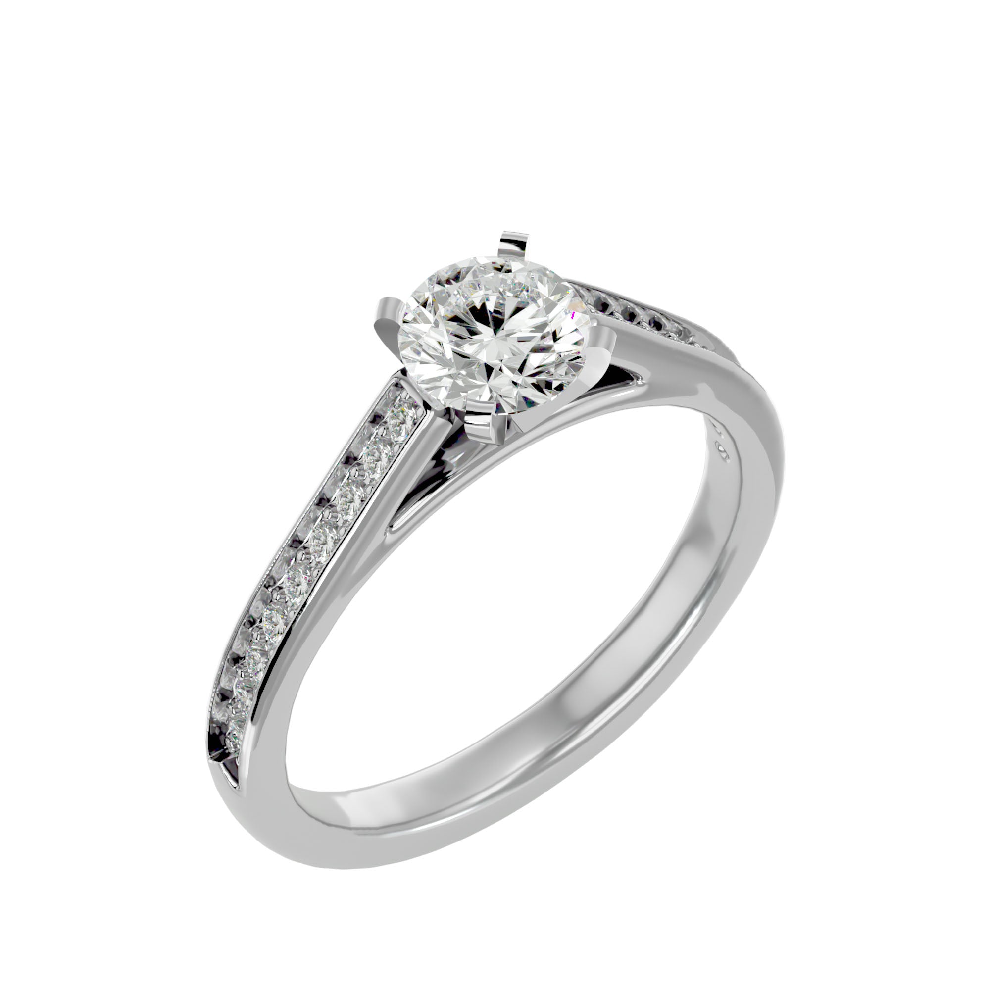 HOH Leonardo Diamond Solitaire Ring