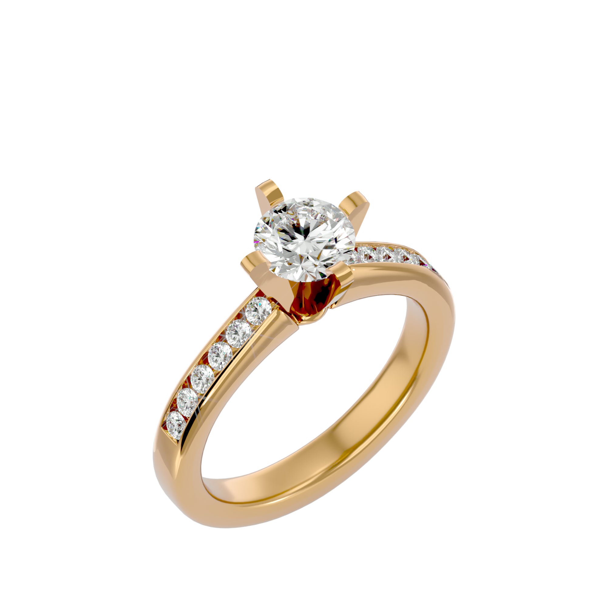 HOH Michael Diamond Solitaire Ring