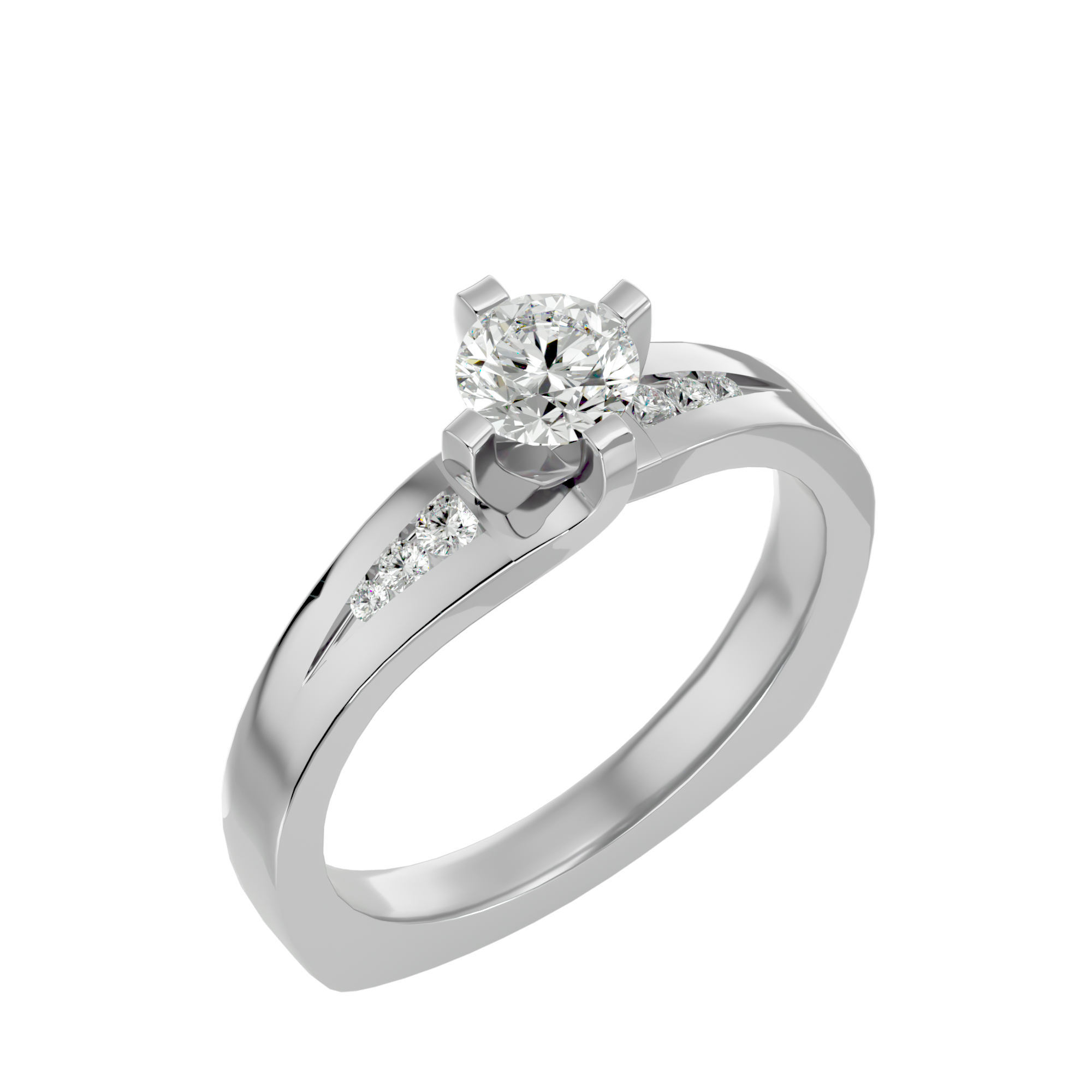 HOH Miles Diamond Solitaire Ring