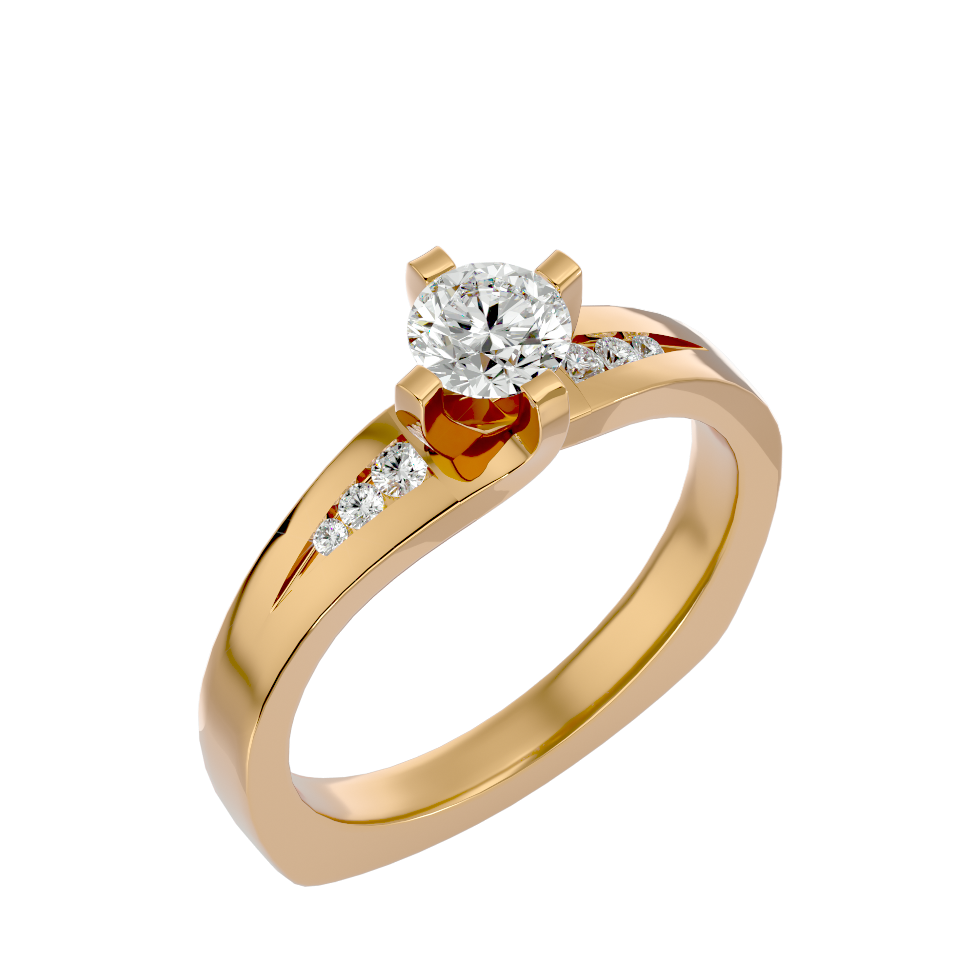 HOH Miles Diamond Solitaire Ring