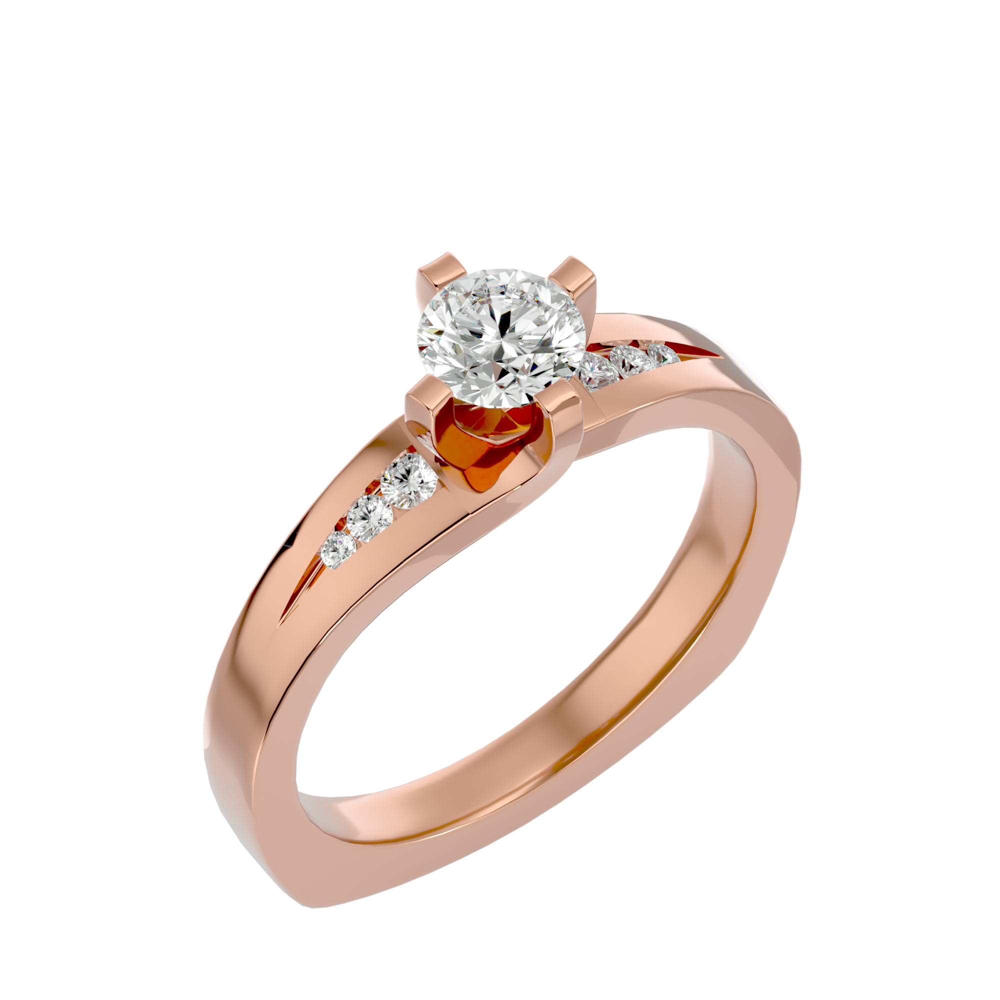 HOH Miles Diamond Solitaire Ring