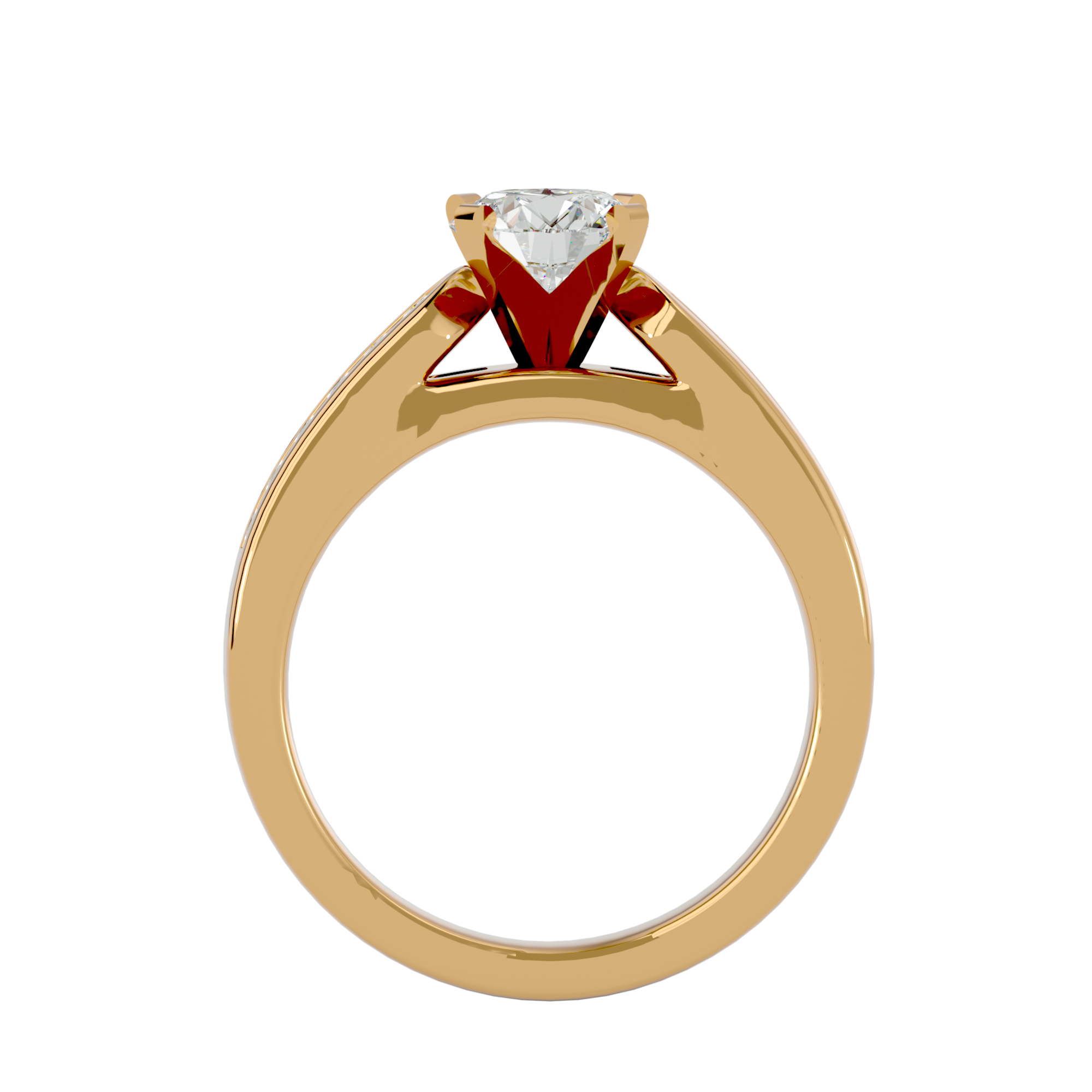 HOH Montgomery Diamond Solitaire Ring