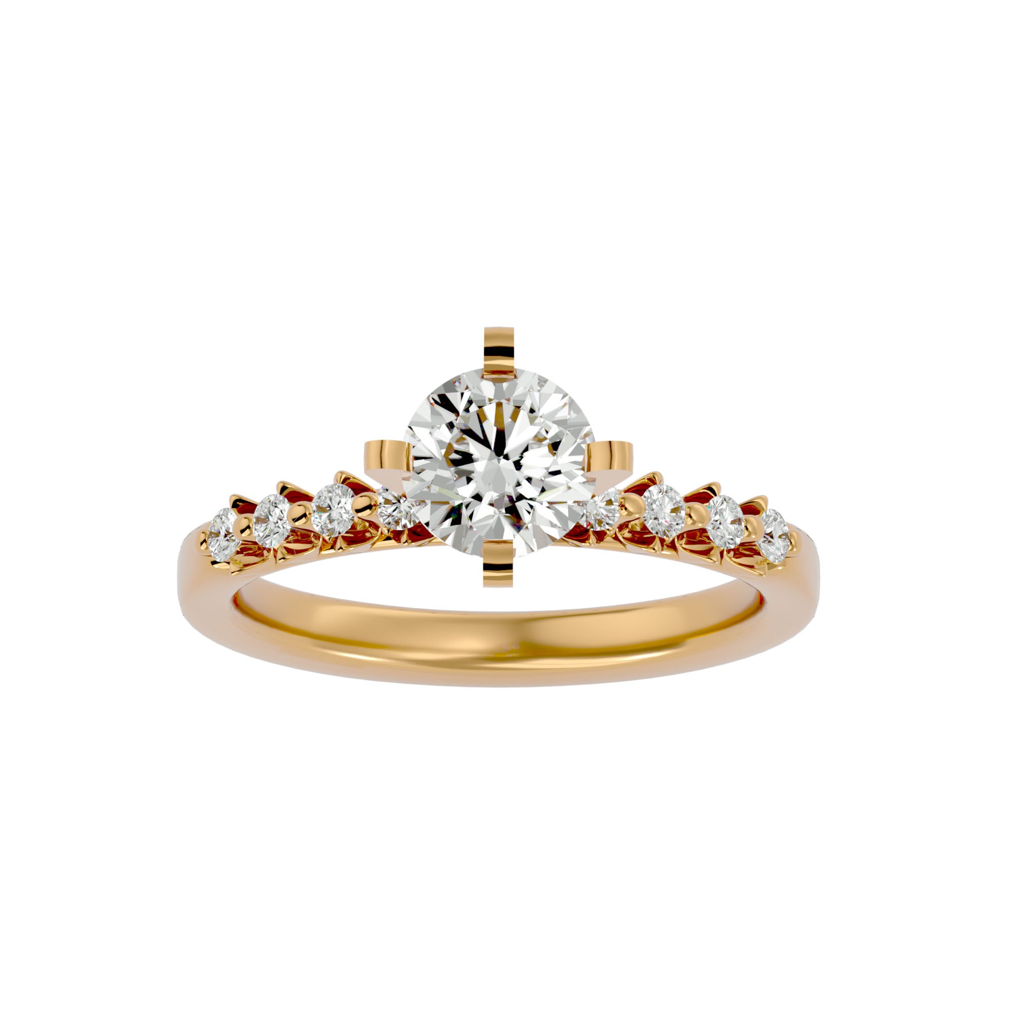 HOH Octavius Diamond Solitaire Ring