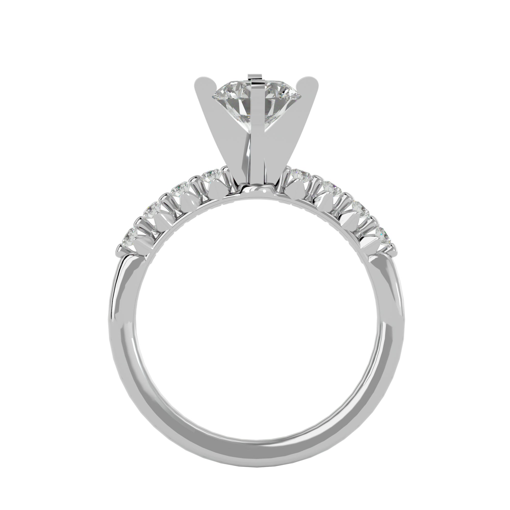 HOH Octavius Diamond Solitaire Ring