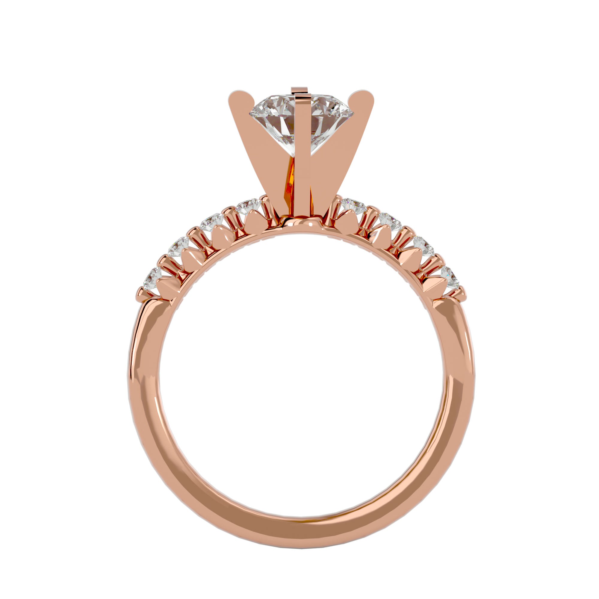 HOH Octavius Diamond Solitaire Ring