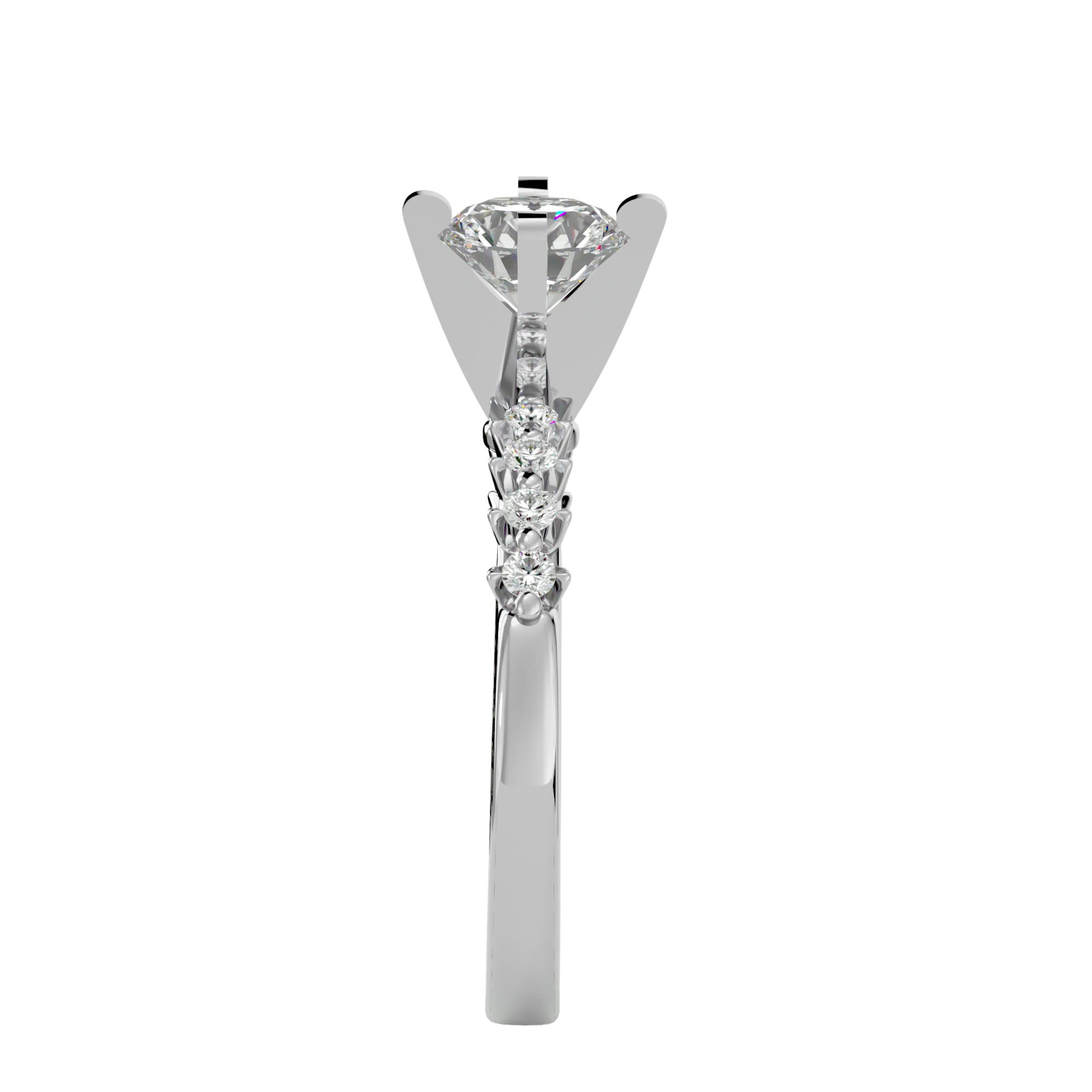HOH Octavius Diamond Solitaire Ring