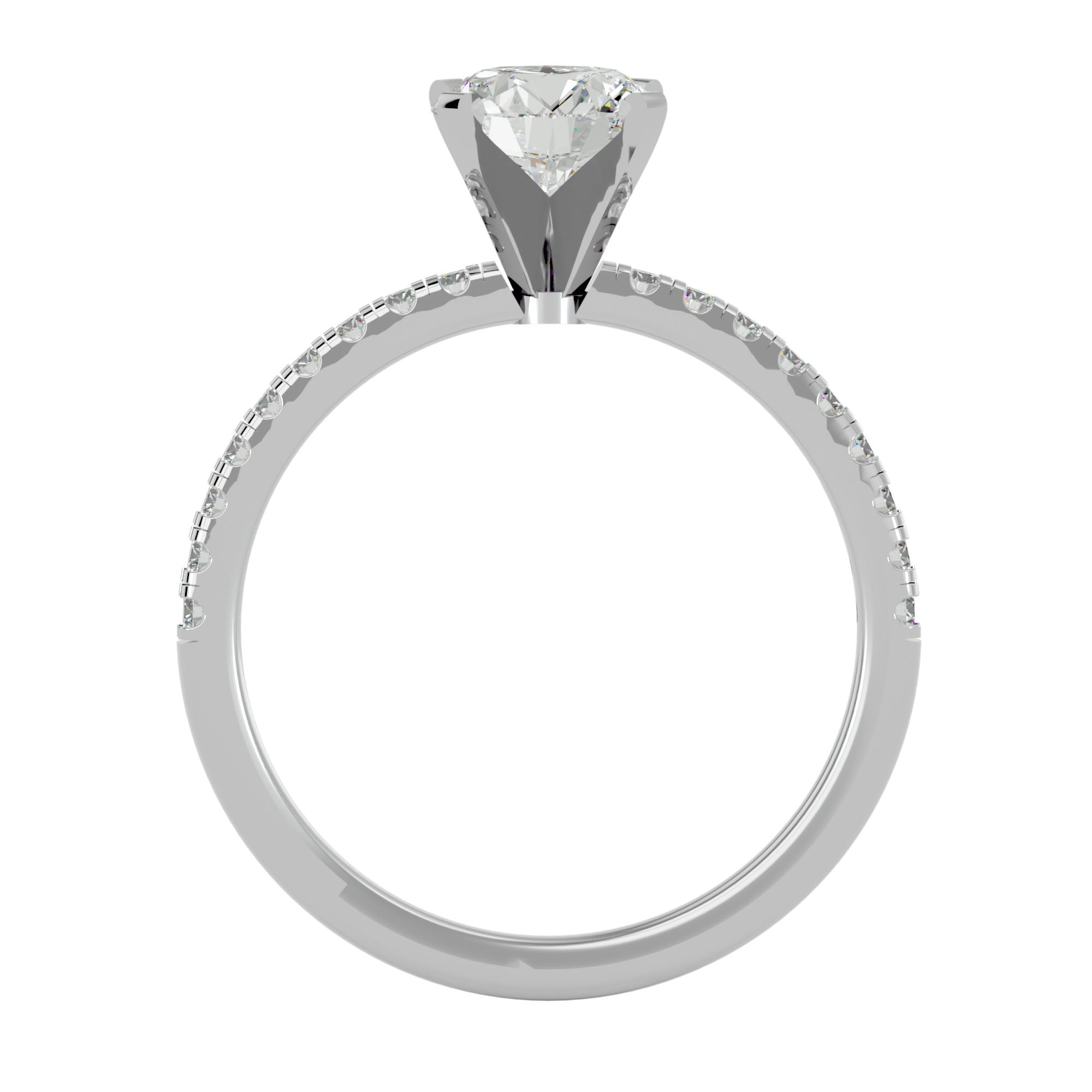 HOH Allosia Diamond Solitaire Ring