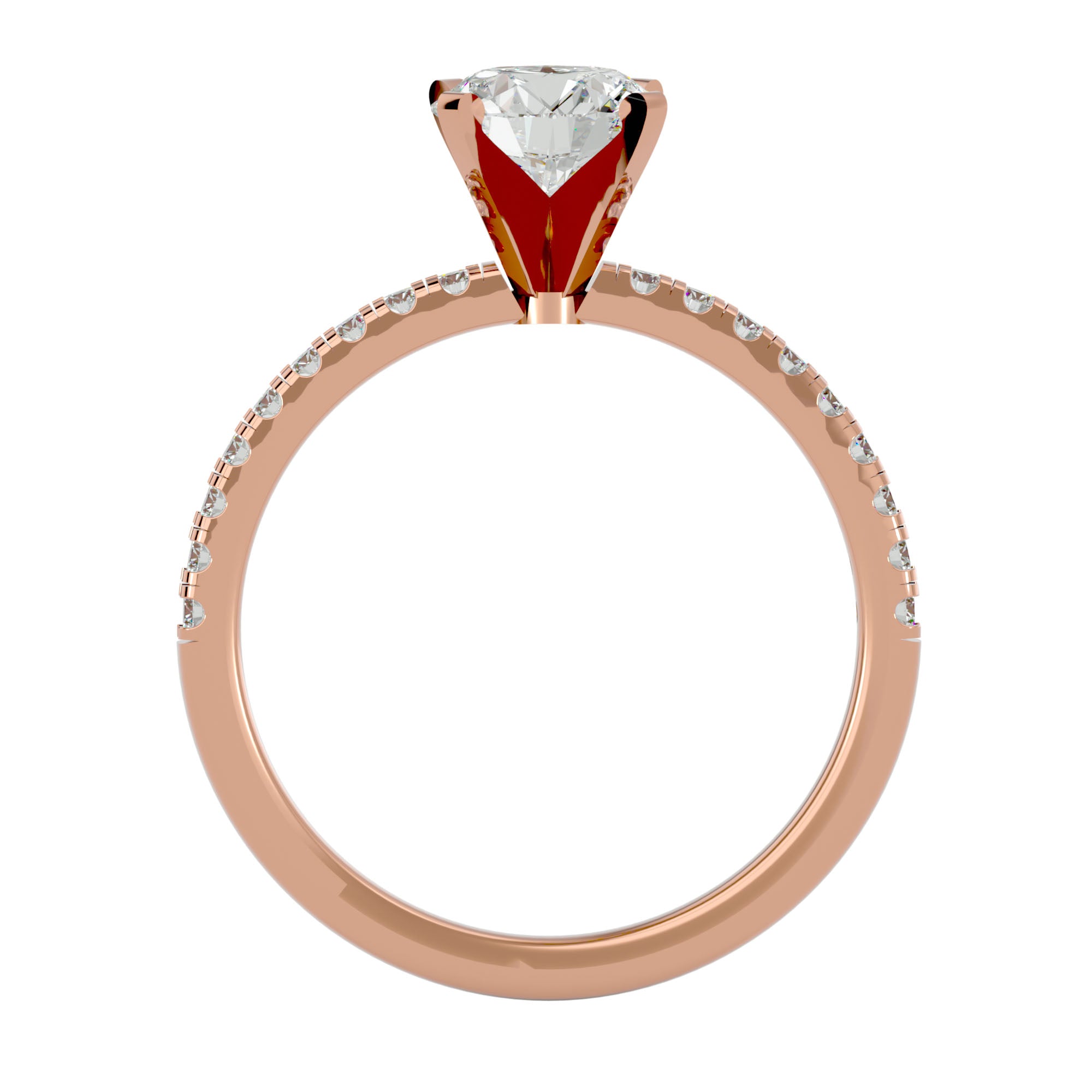 HOH Allosia Diamond Solitaire Ring
