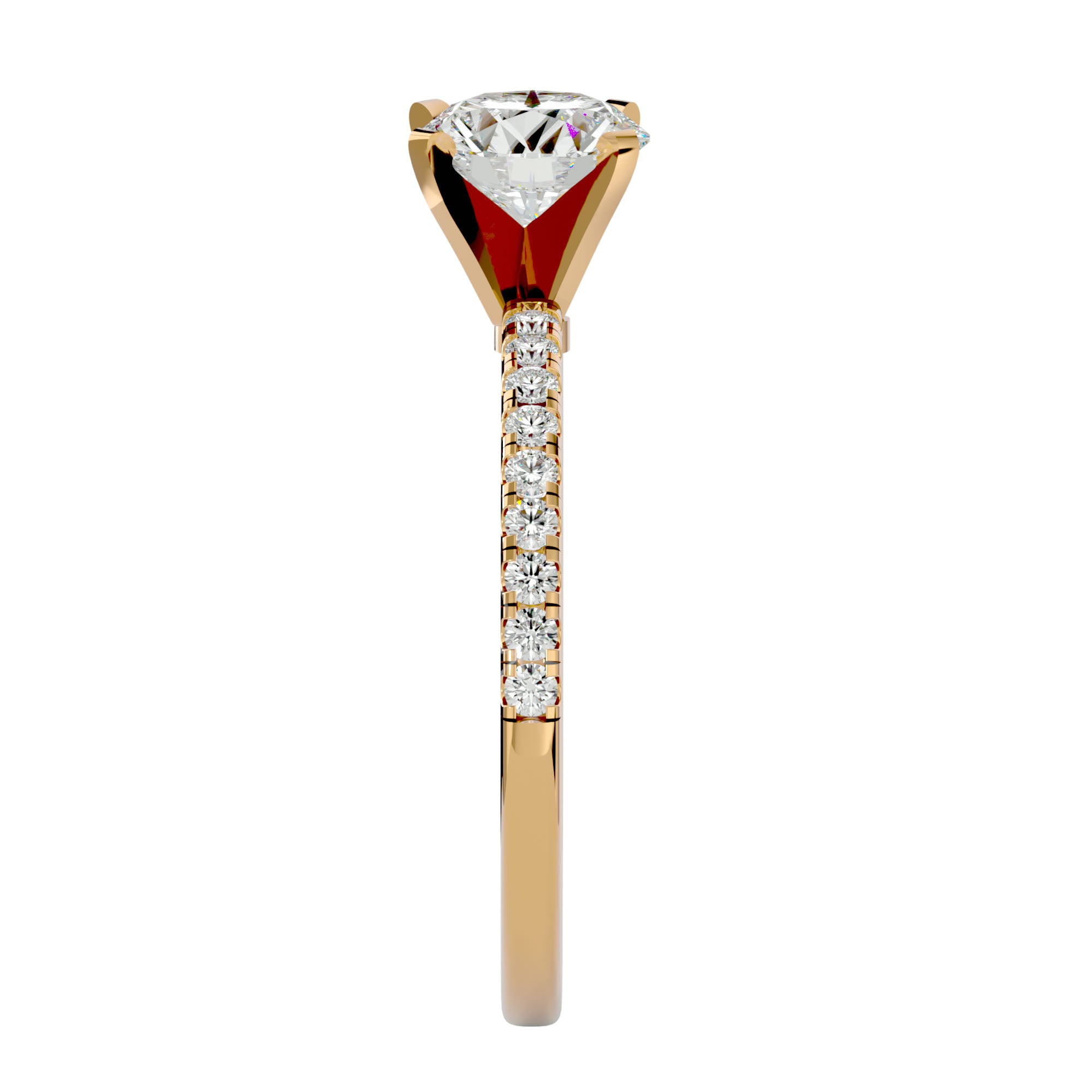 HOH Allosia Diamond Solitaire Ring